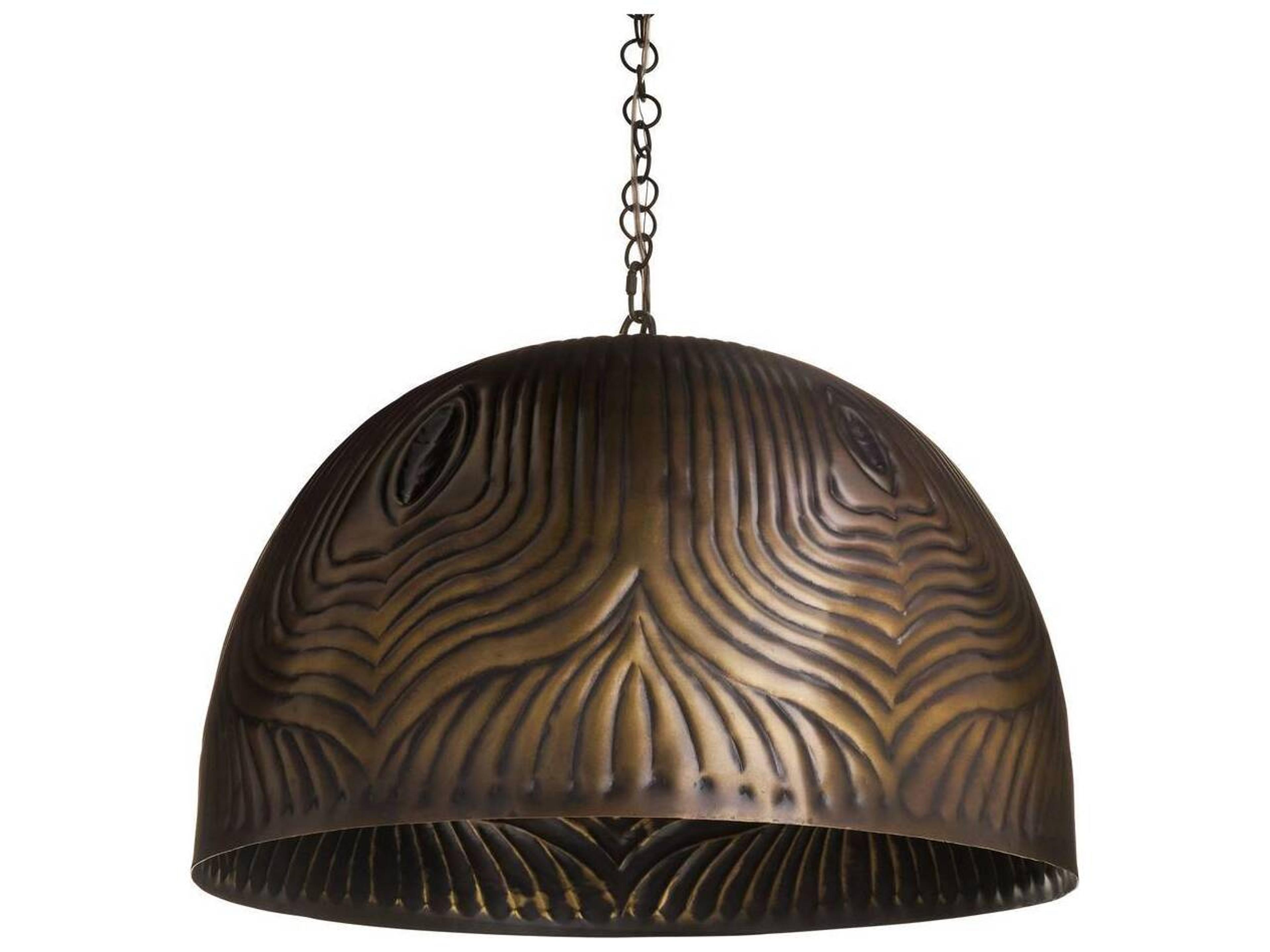 Arteriors Home Antique Bronze Dome Pendant