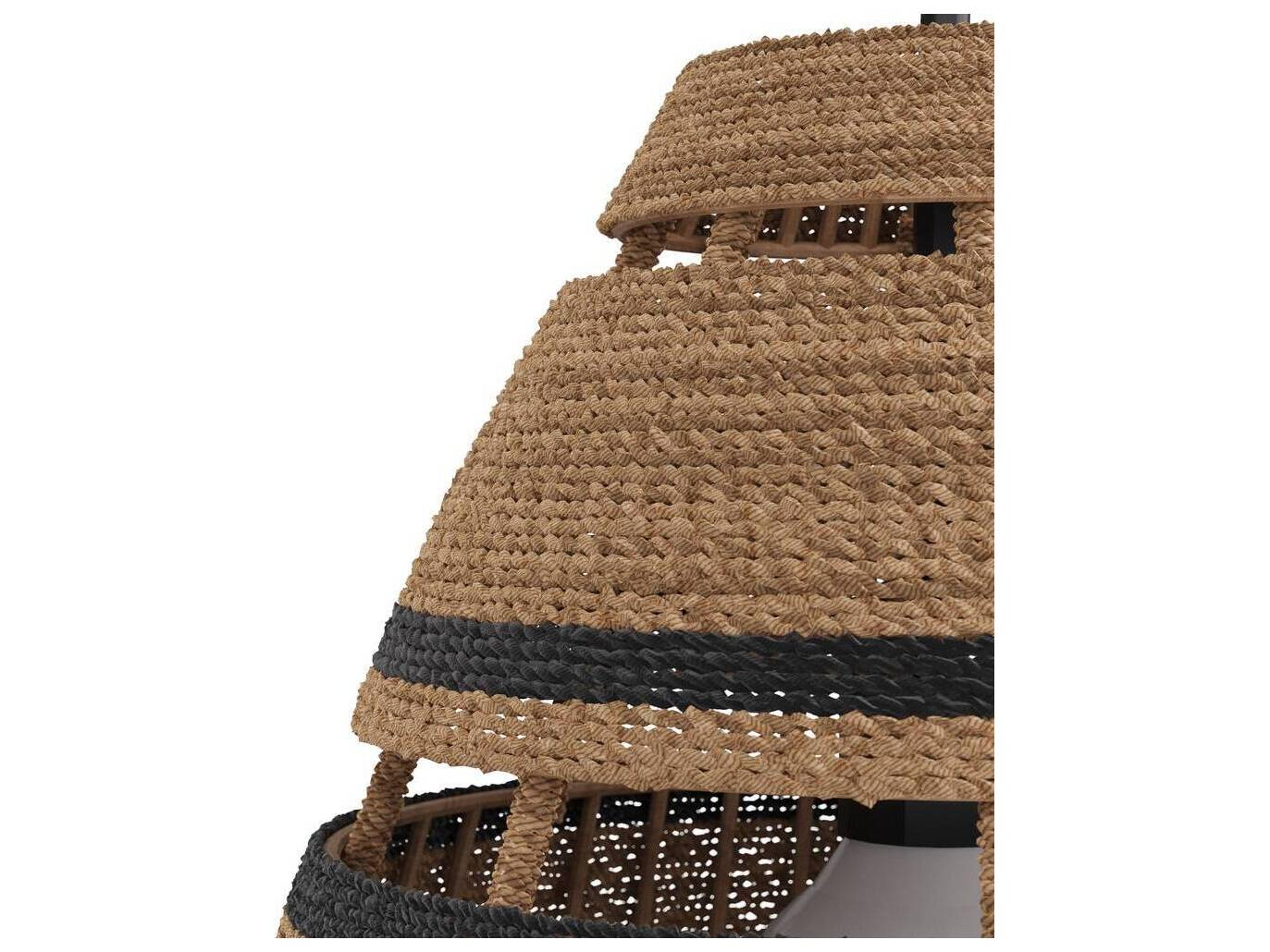 Arteriors Home 1-Light Natural Brown Pendant