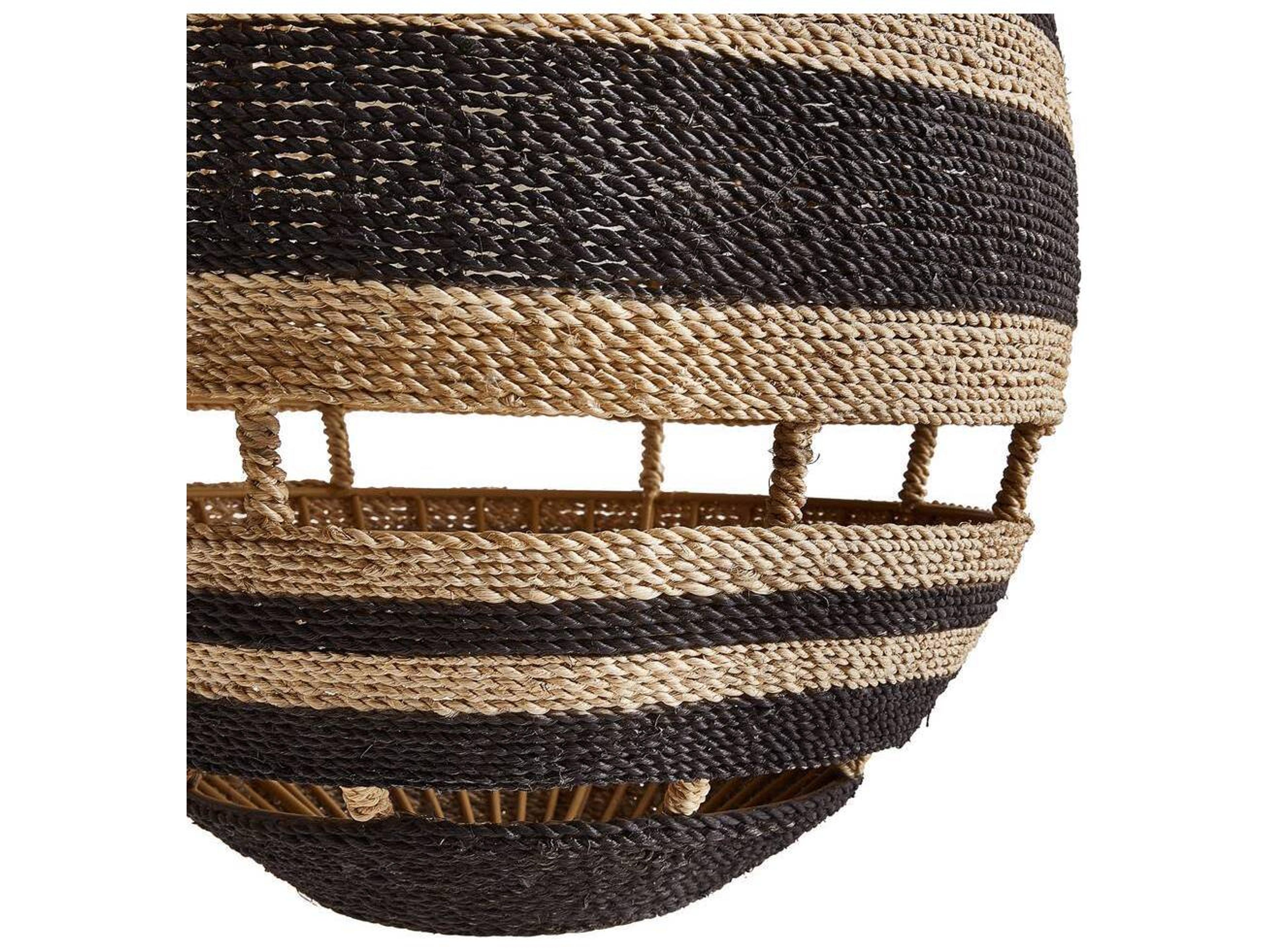 Arteriors Home 1-Light Natural Brown Pendant