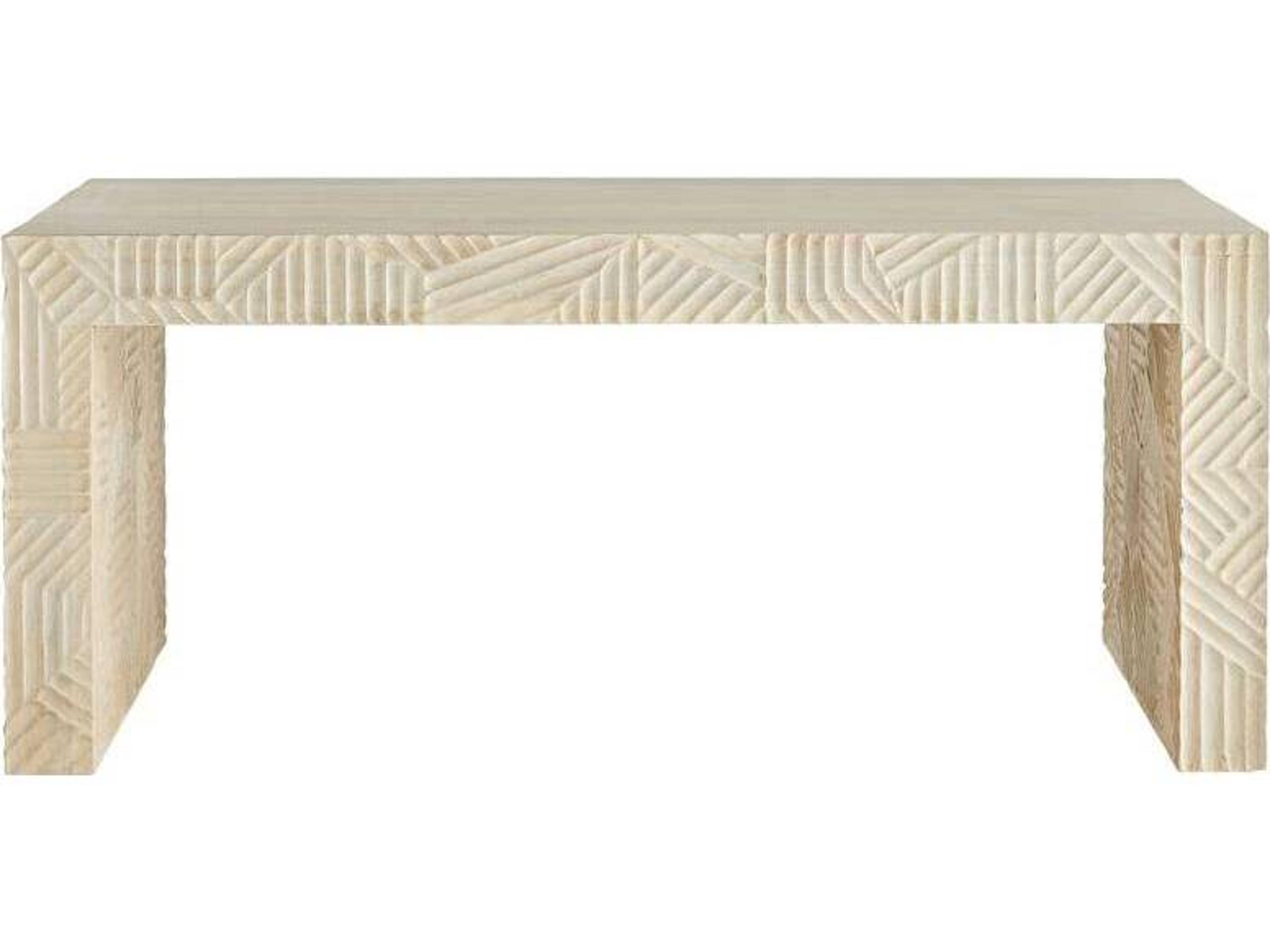 Arteriors Home Marsh Whitewash Cream Accent Bench