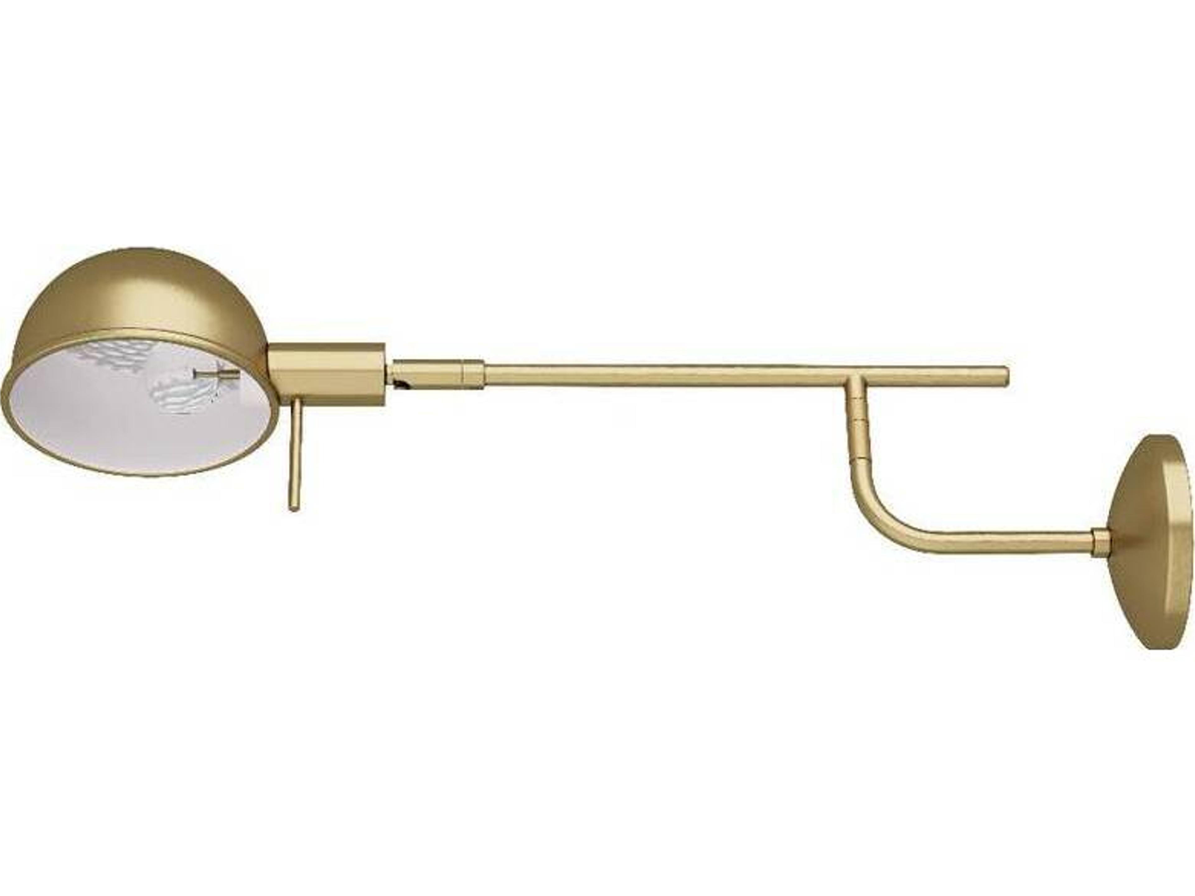 Arteriors Home 1-Light Antique Brass Swing Wall Sconce
