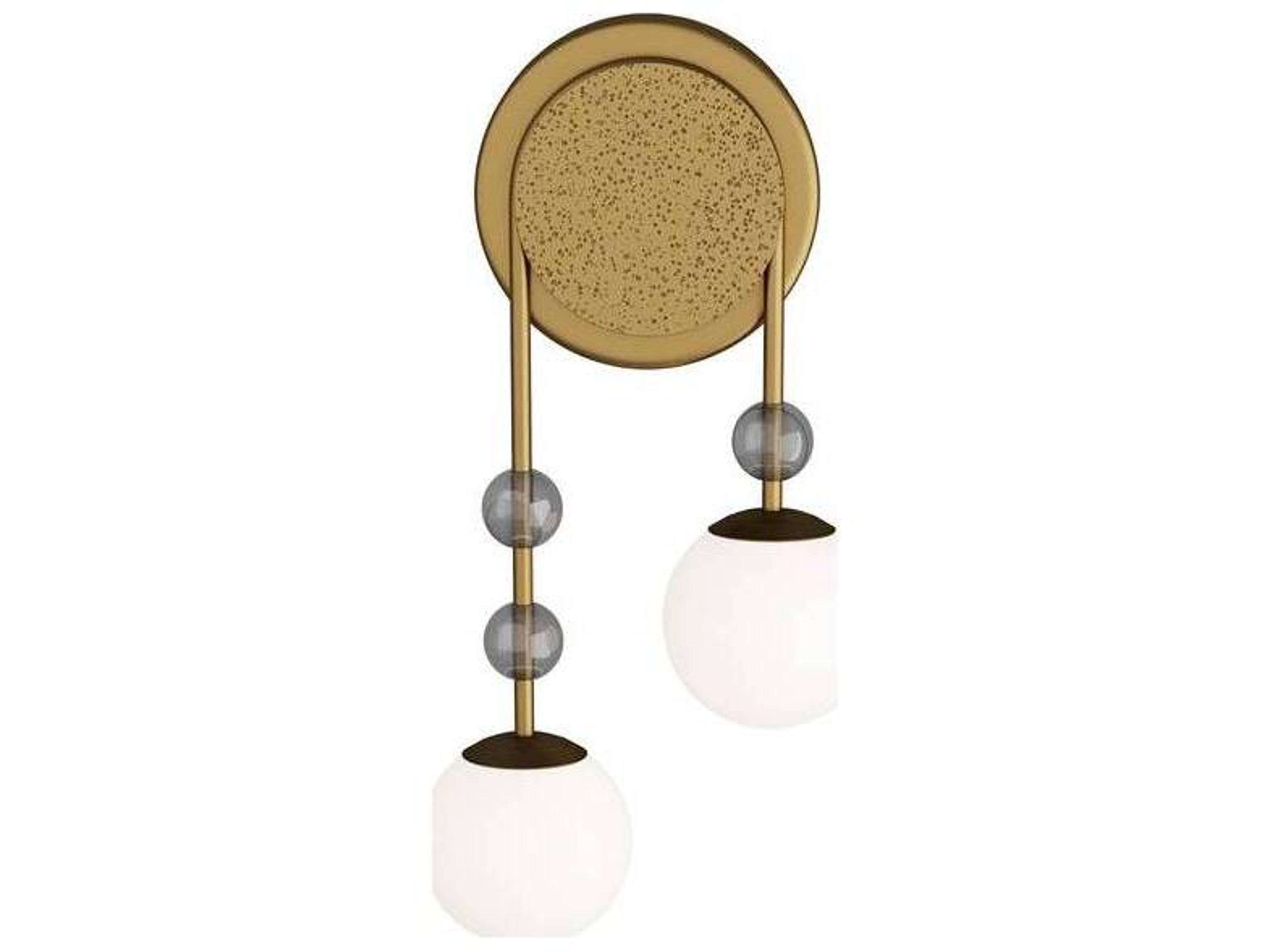 Beverly Wall Sconce Left Antique Brass