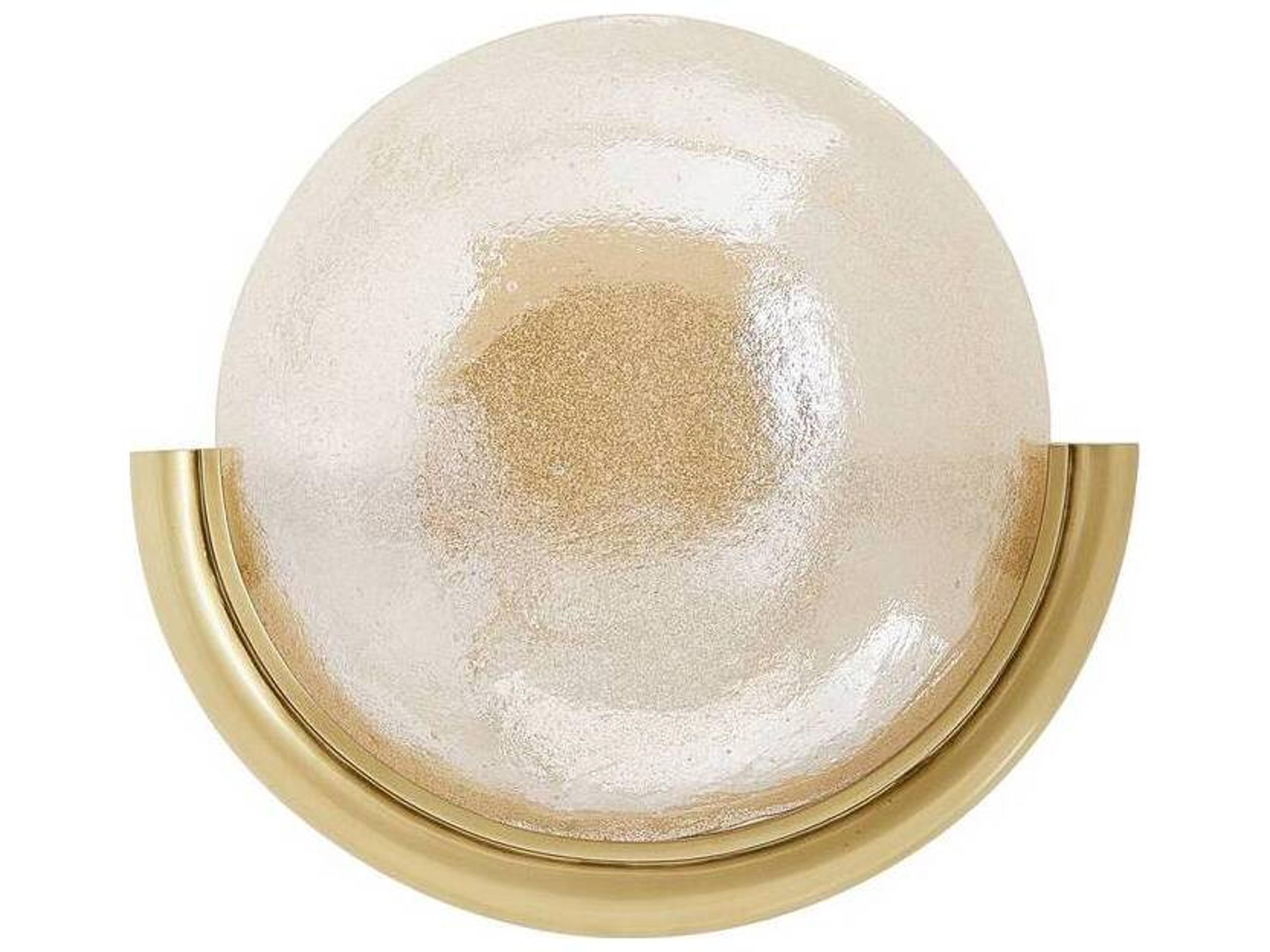 Arteriors Home Alicia 1-Light Antique Brass Champagne Wall Sconce