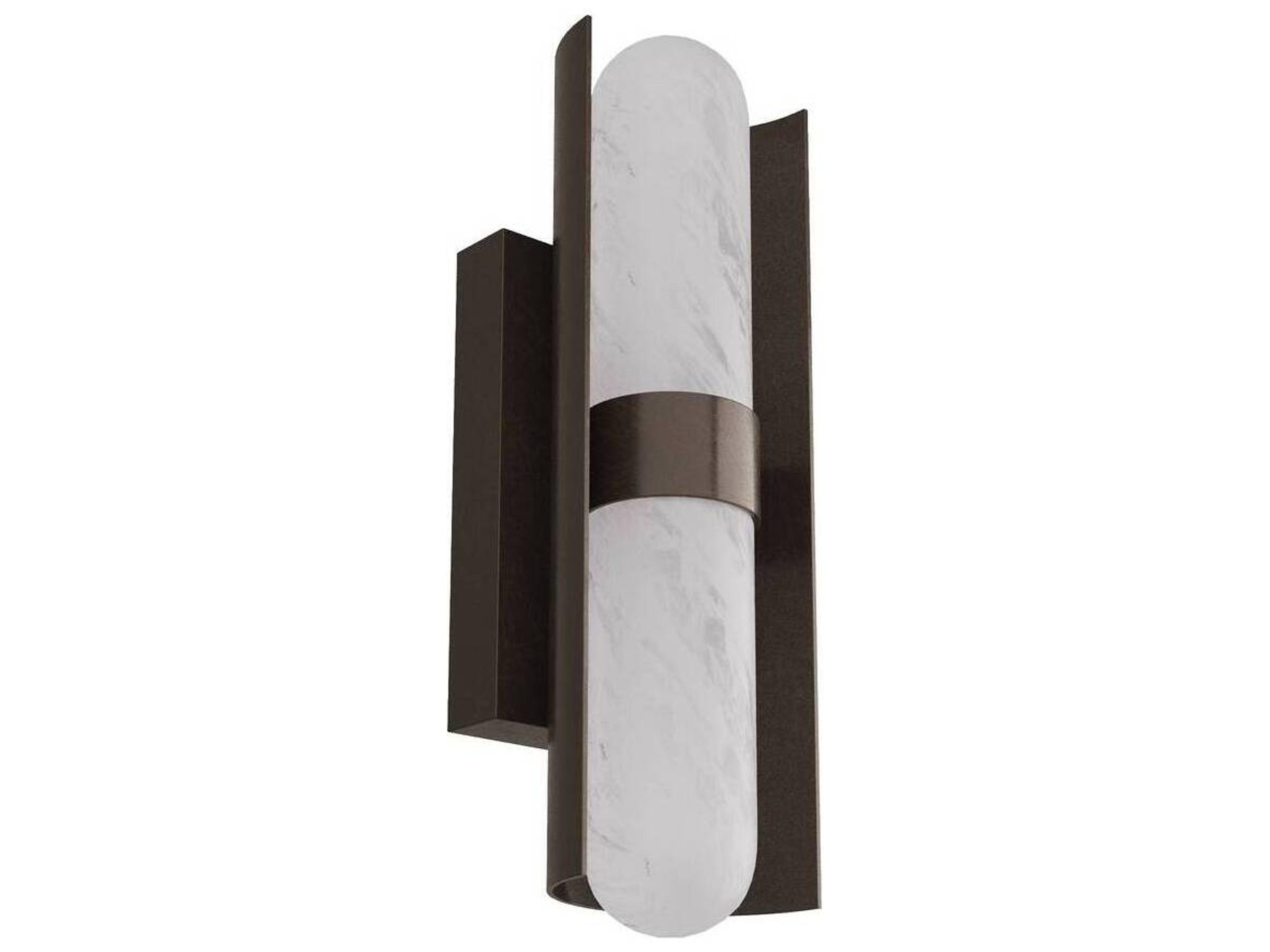 Arteriors Home Bretman 2-Light English Bronze Matte Swirl Wall Sconce