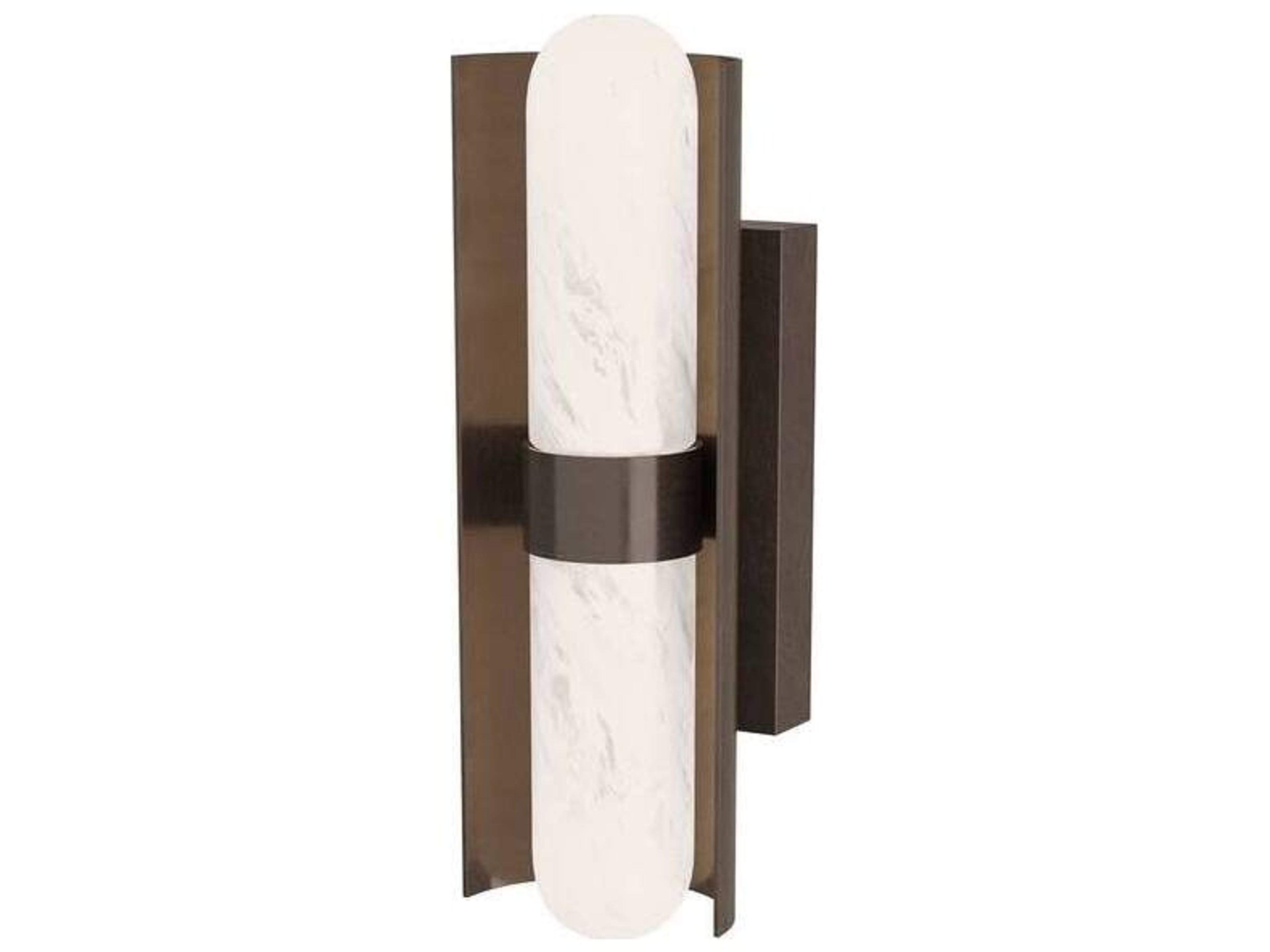 Arteriors Home Bretman 2-Light English Bronze Matte Swirl Wall Sconce