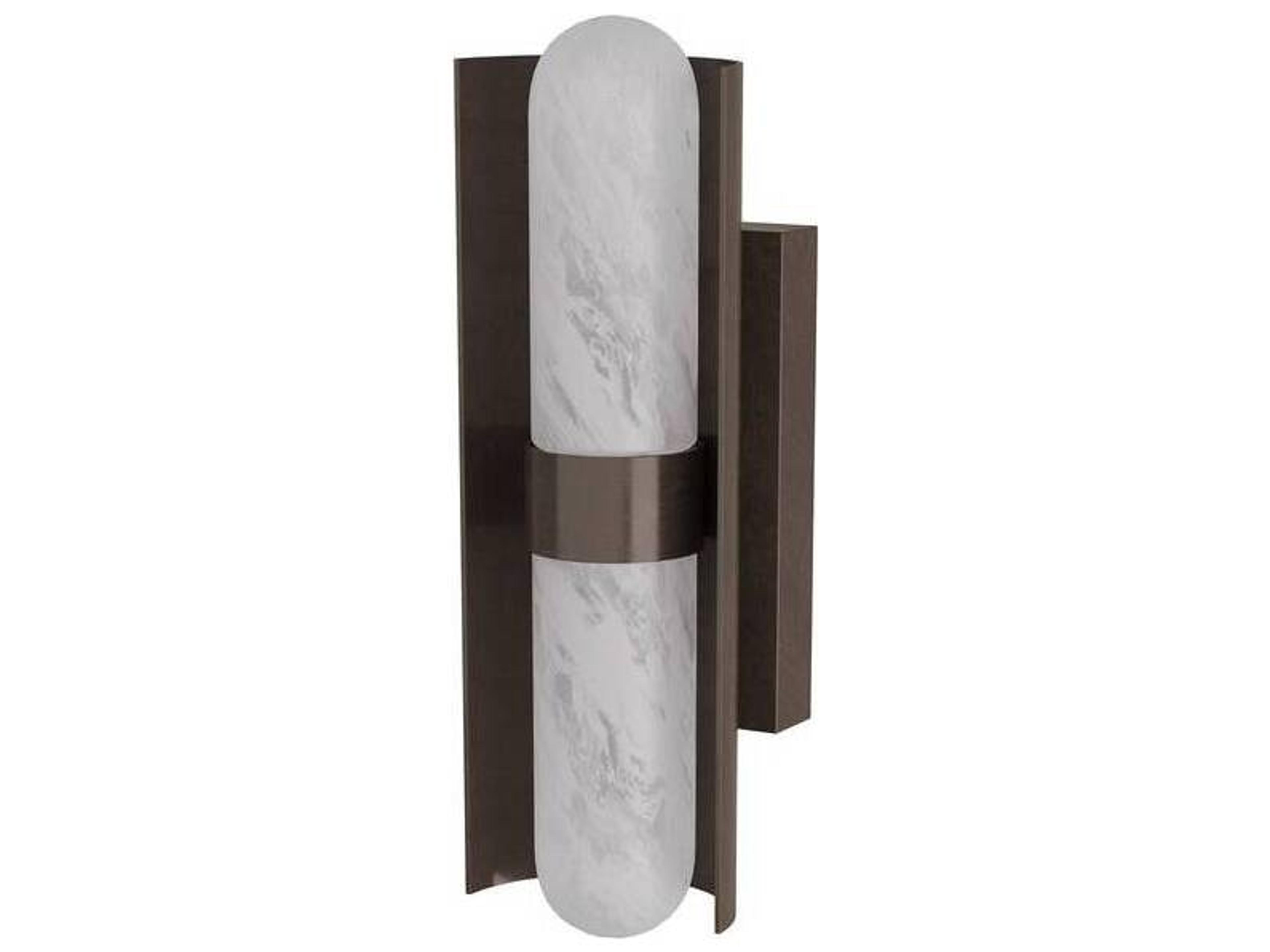 Arteriors Home Bretman 2-Light English Bronze Matte Swirl Wall Sconce