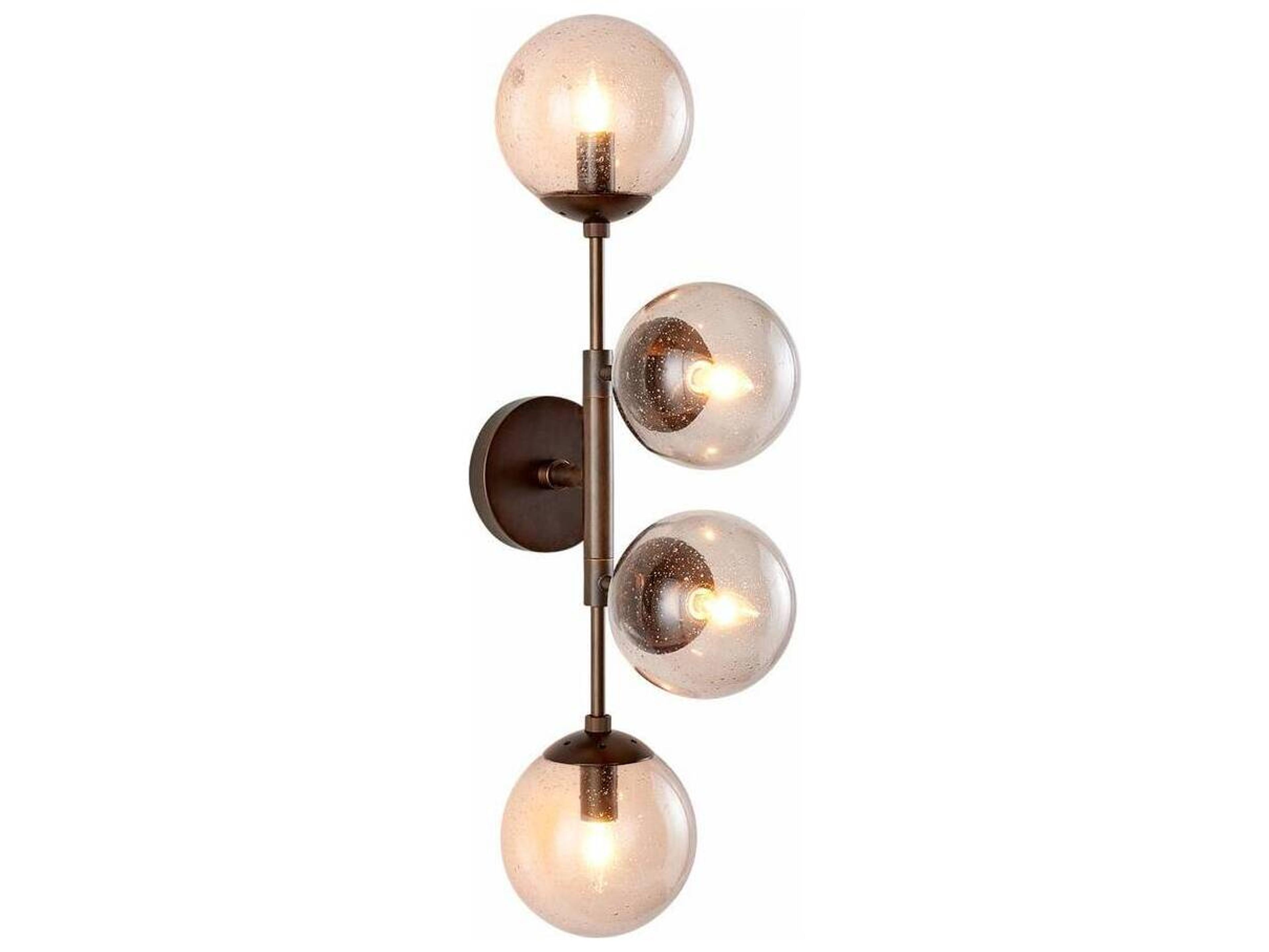 Arteriors Home Christelle 4-Light Smoke English Bronze Wall Sconce