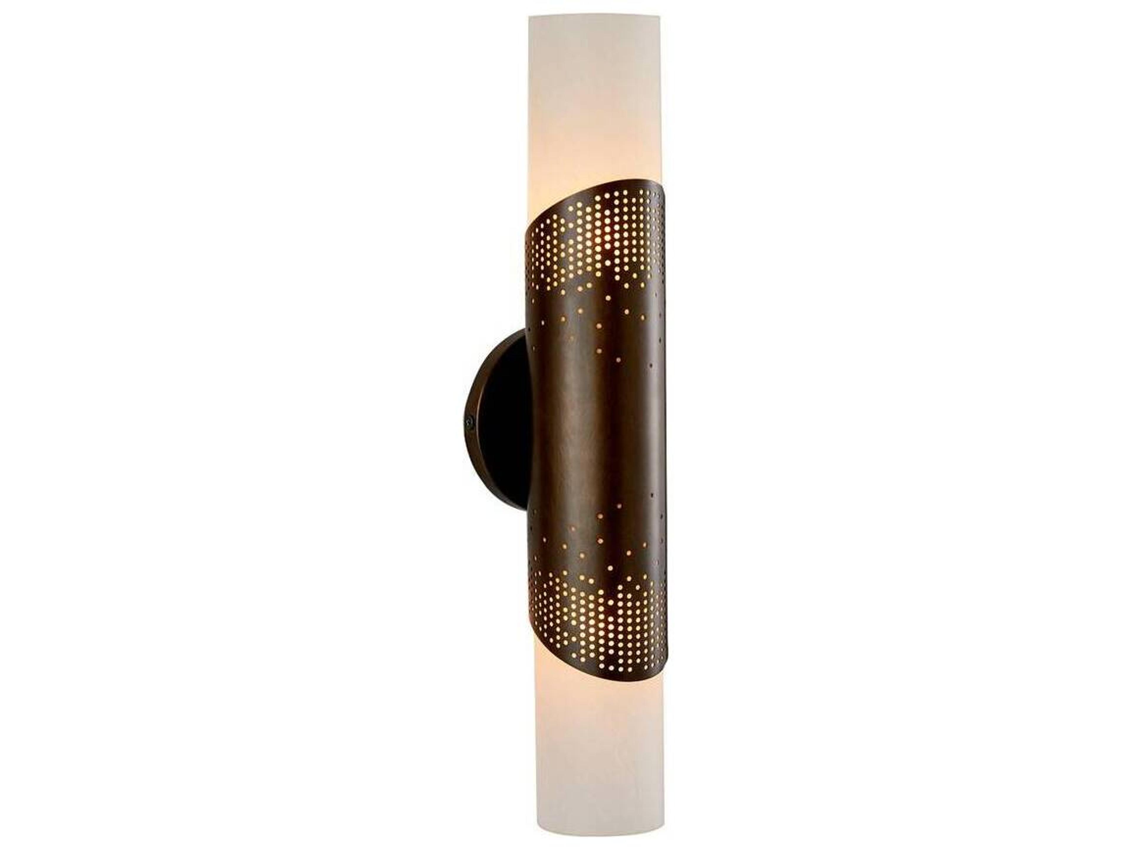 Arteriors Home Exelsior 2-Light Matte Swirl English Bronze Wall Sconce