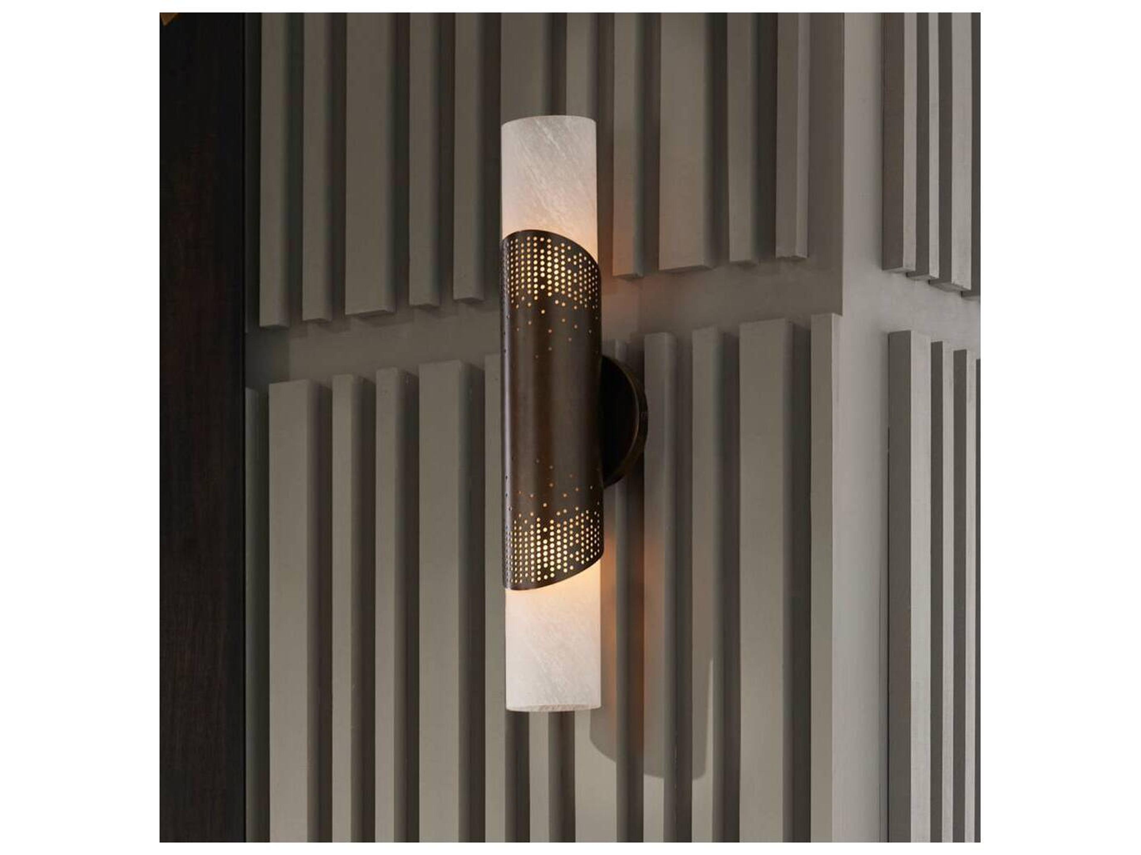 Arteriors Home Exelsior 2-Light Matte Swirl English Bronze Wall Sconce