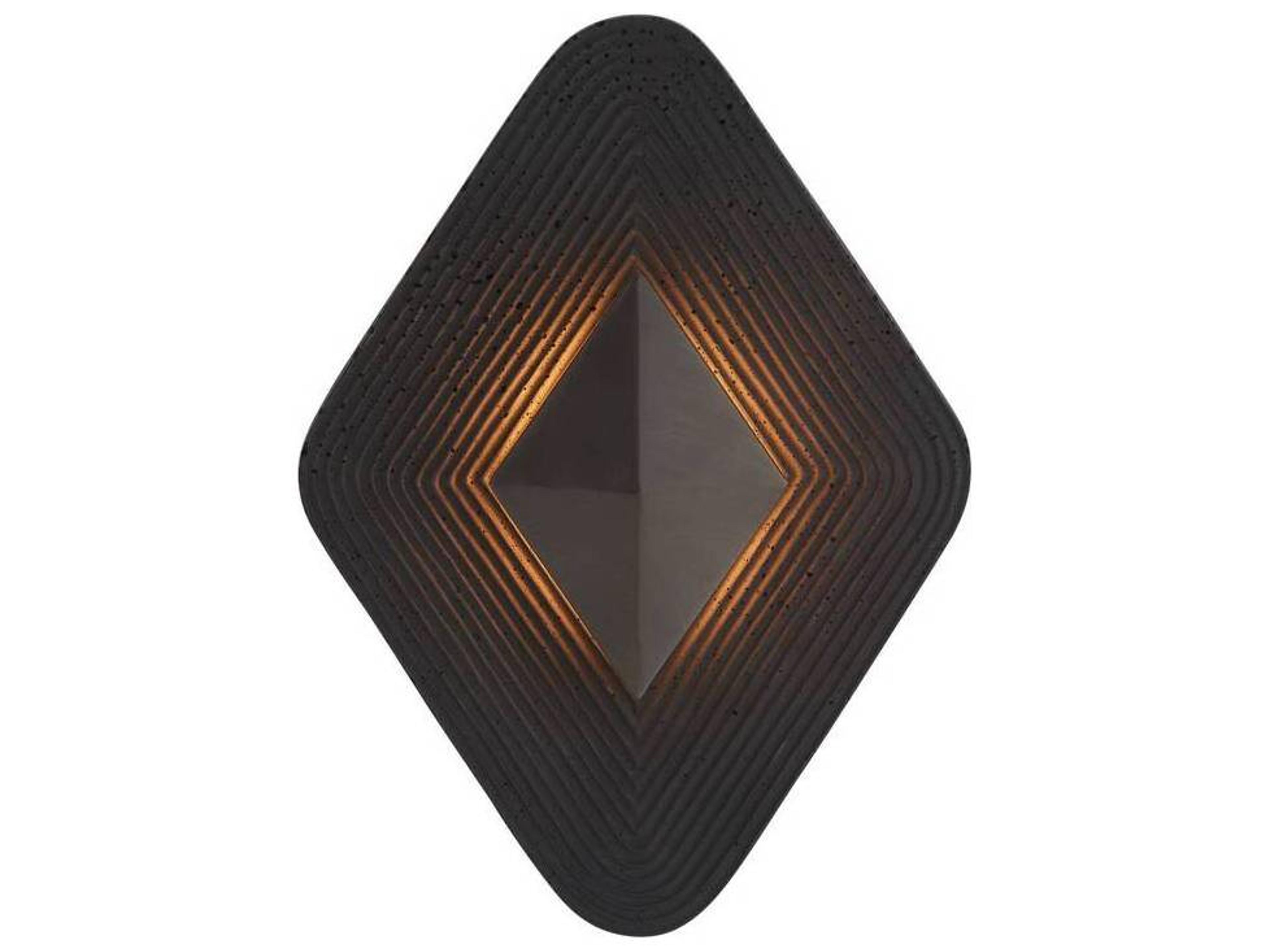 Arteriors Home Gatsby 1-Light Charcoal English Bronze Black Wall Sconce