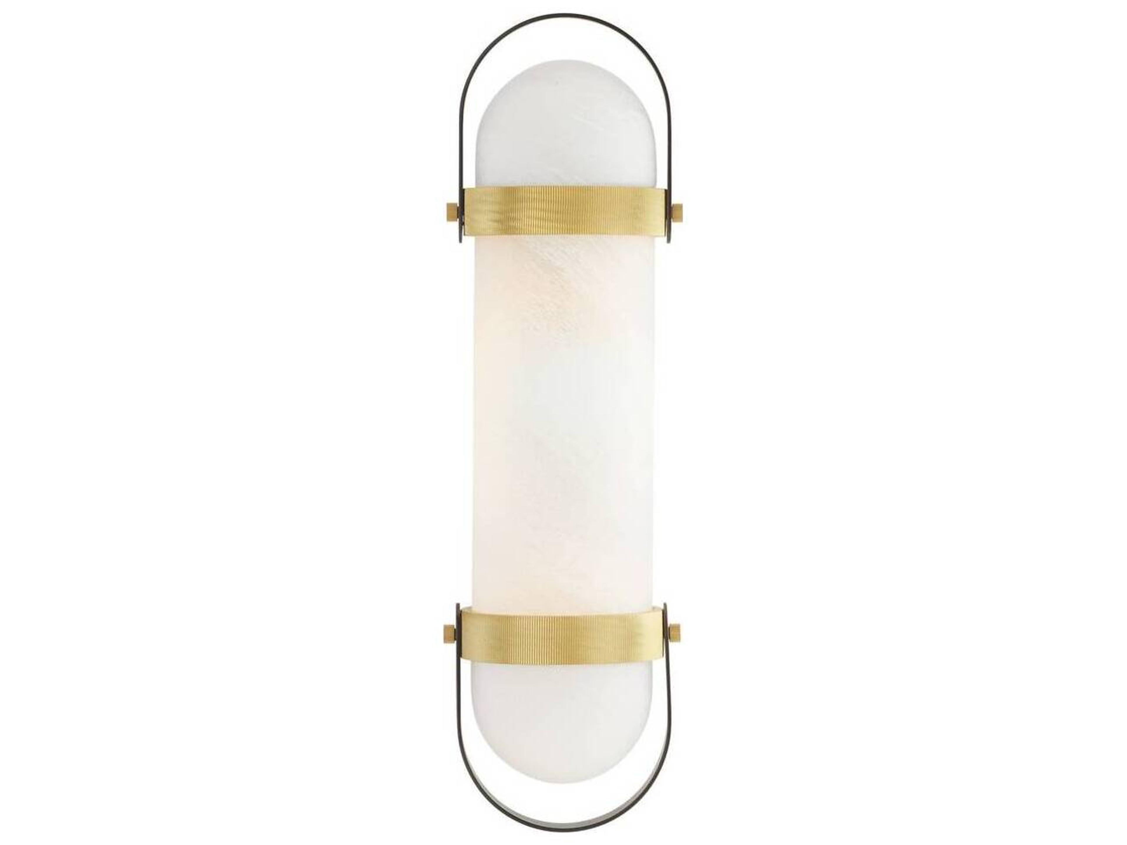 Arteriors Home Flemming 1-Light Swirl Antique Brass Wall Sconce