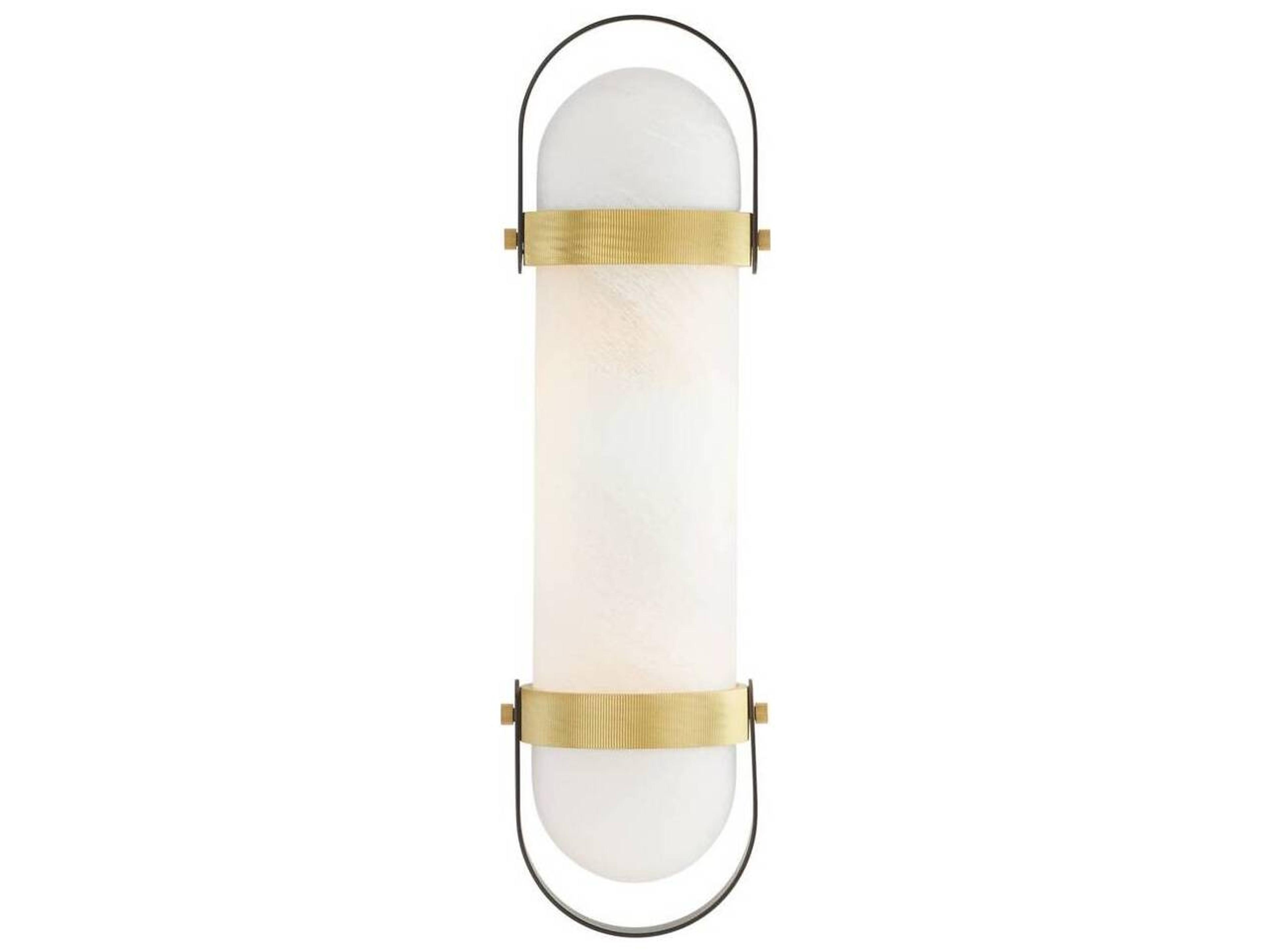 Arteriors Home Flemming 1-Light Swirl Antique Brass Wall Sconce