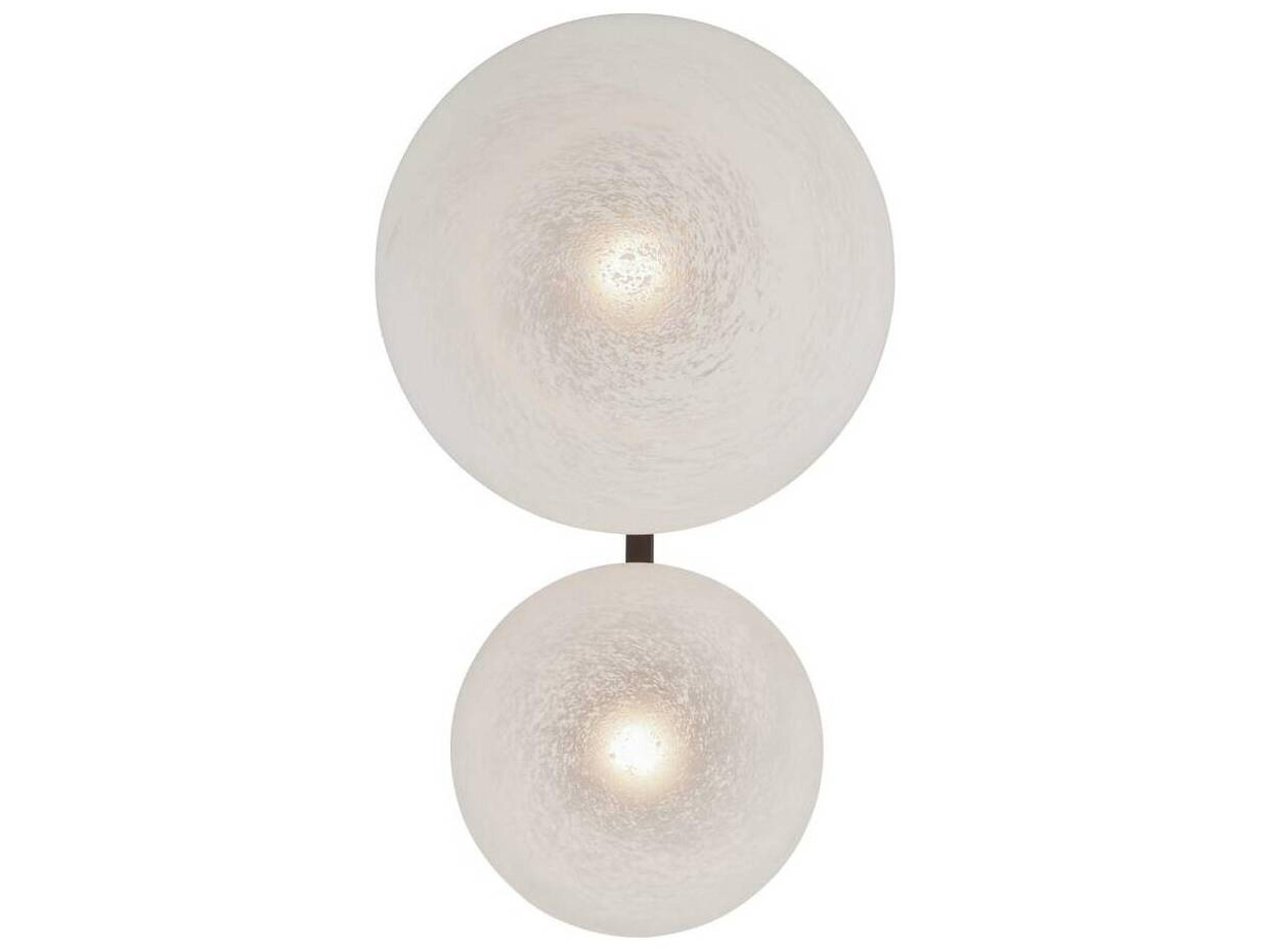 Arteriors Home Greensboro 2-Light Swirl English Bronze Wall Sconce