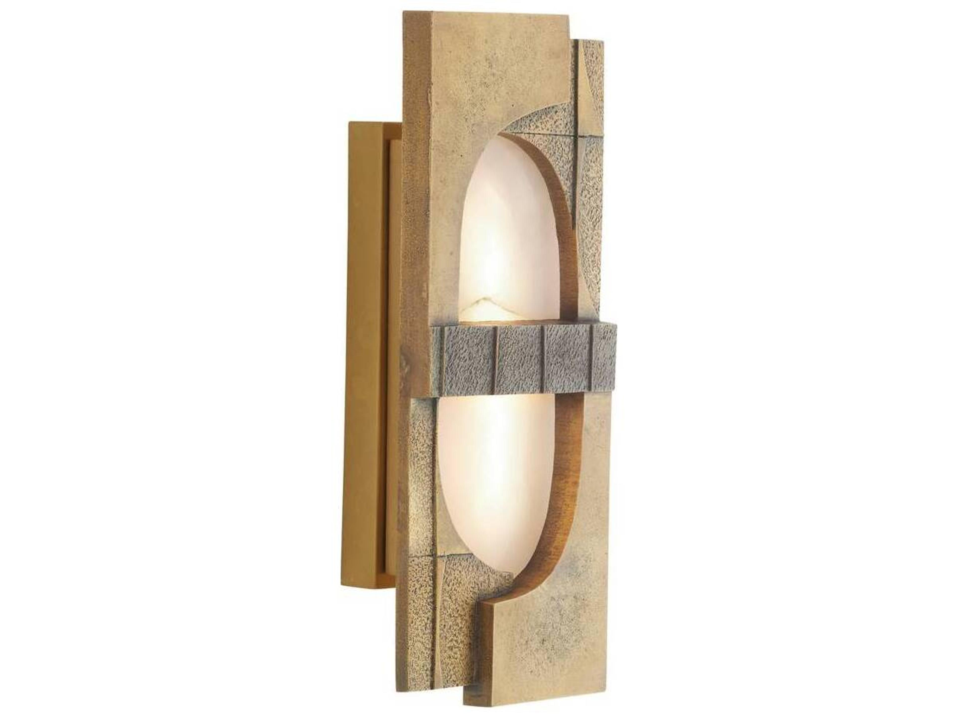 Arteriors Home Graham 1-Light Antique Brass English Bronze Wall Sconce