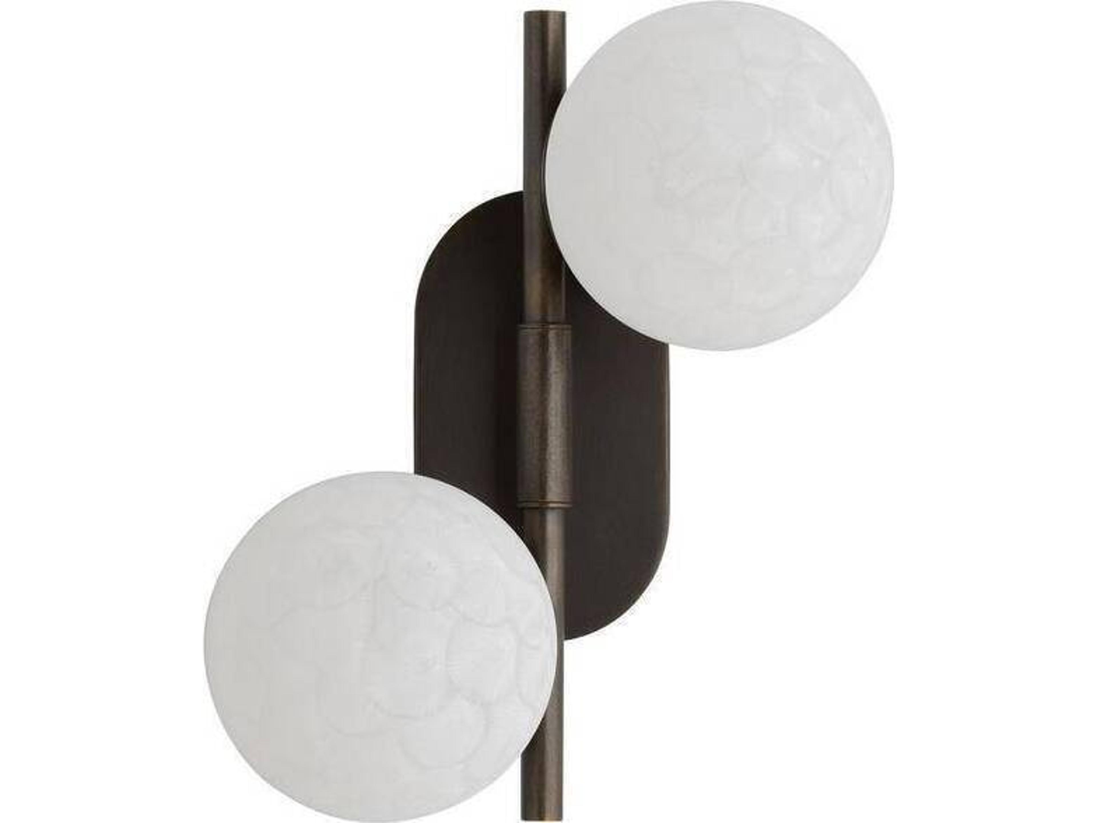 Julie Wall Sconce Adjustable Double Globe Light