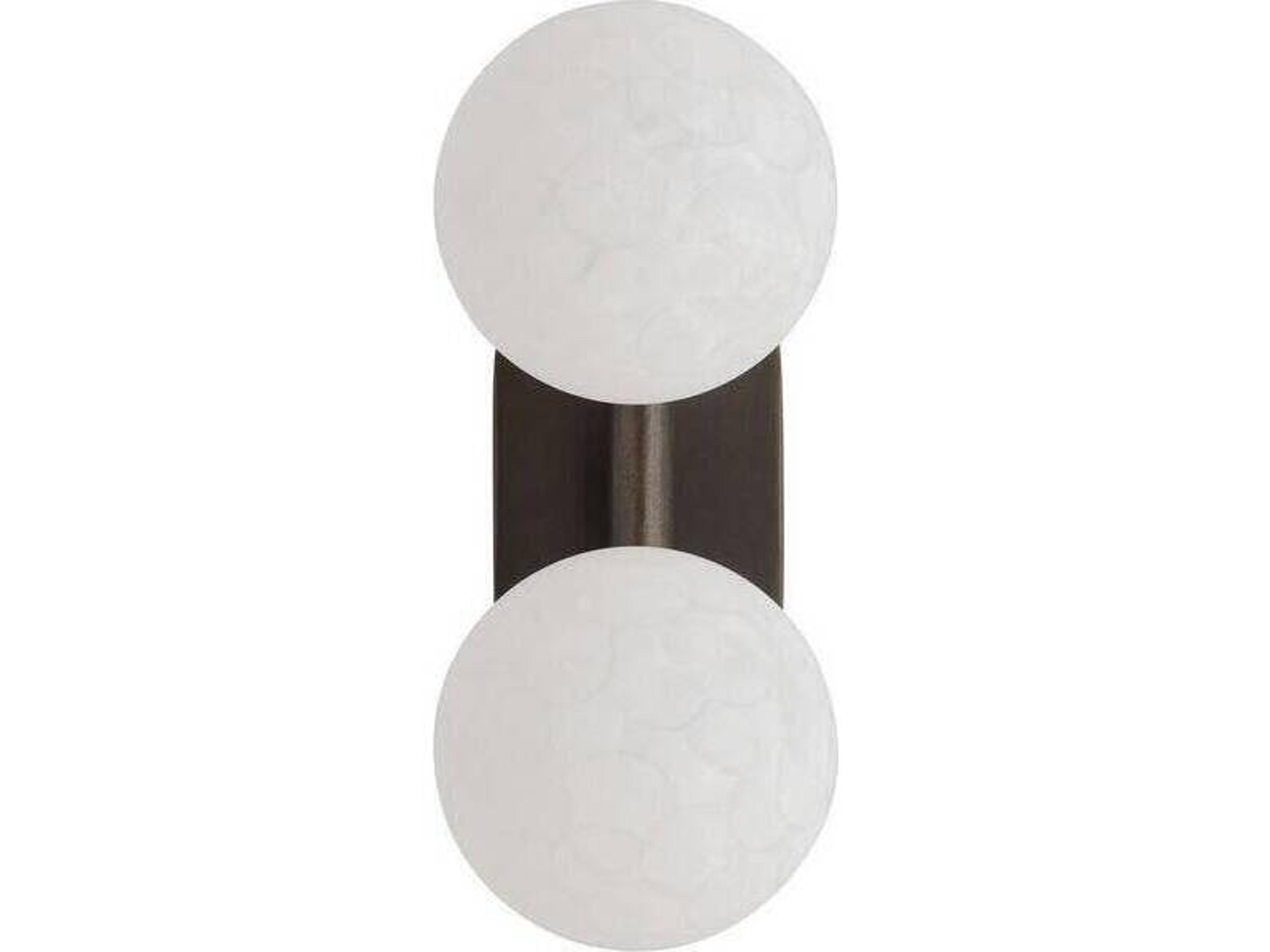 Arteriors Home Julie Arteriors Home 2-Light English Bronze Black Wall Sconce