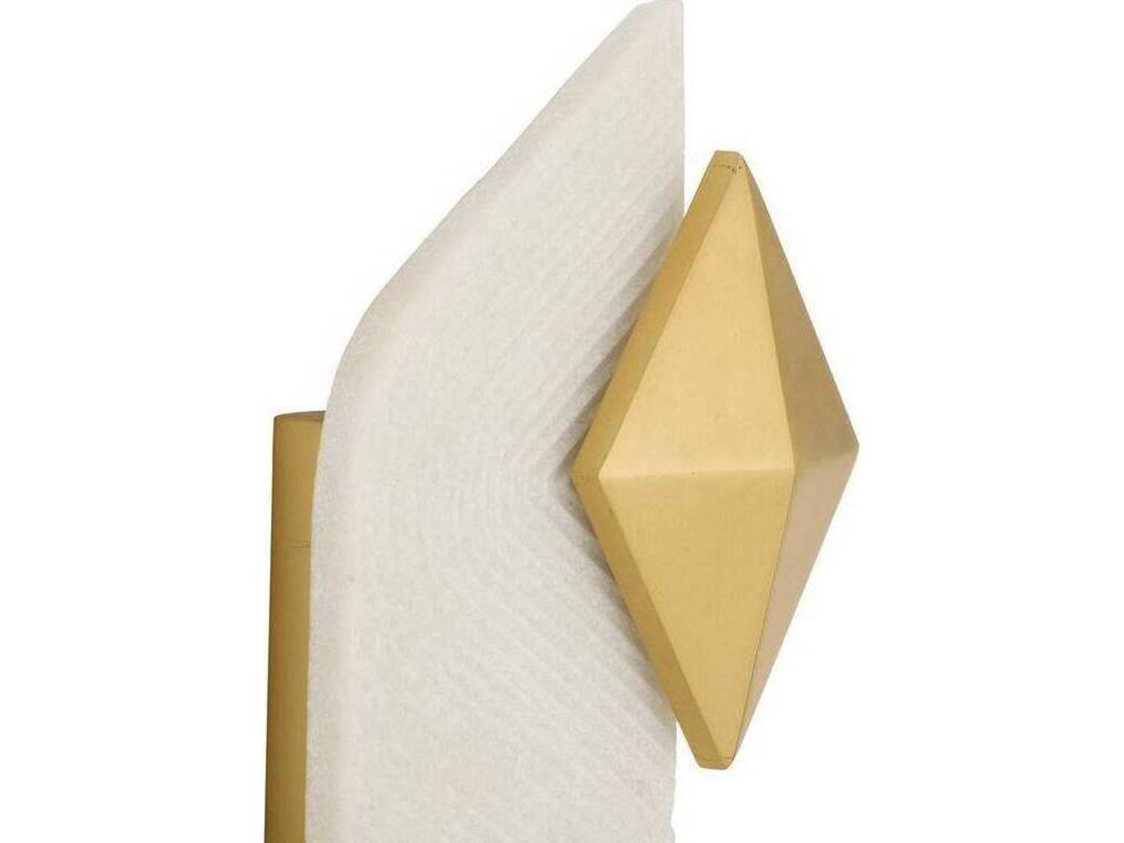 Arteriors Home Jenner Arteriors Home 2-Light Ivory Antique Brass White Gold Wall Sconce