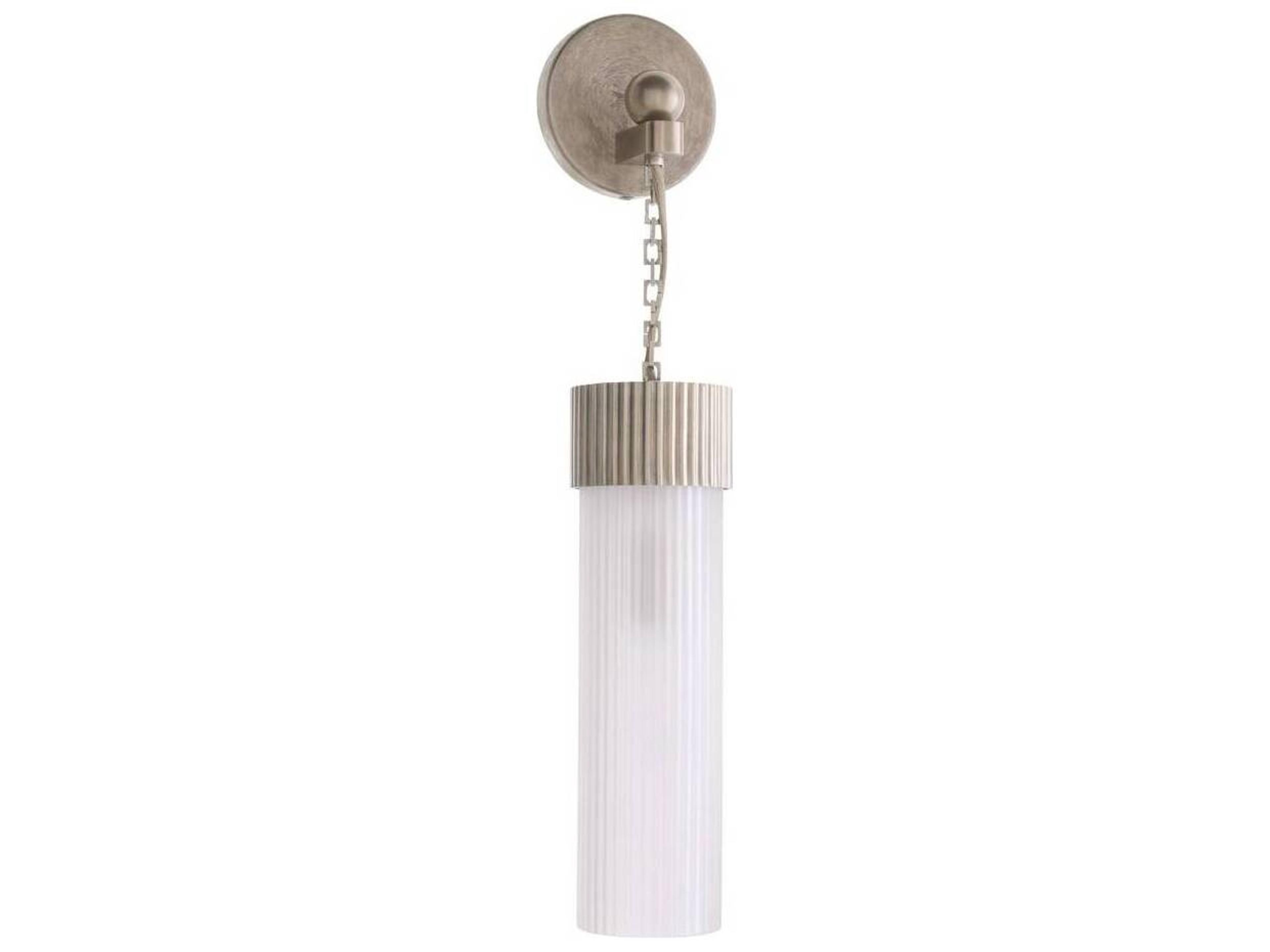 Arteriors Home Jayce 1-Light Vintage Silver Steel Wall Sconce