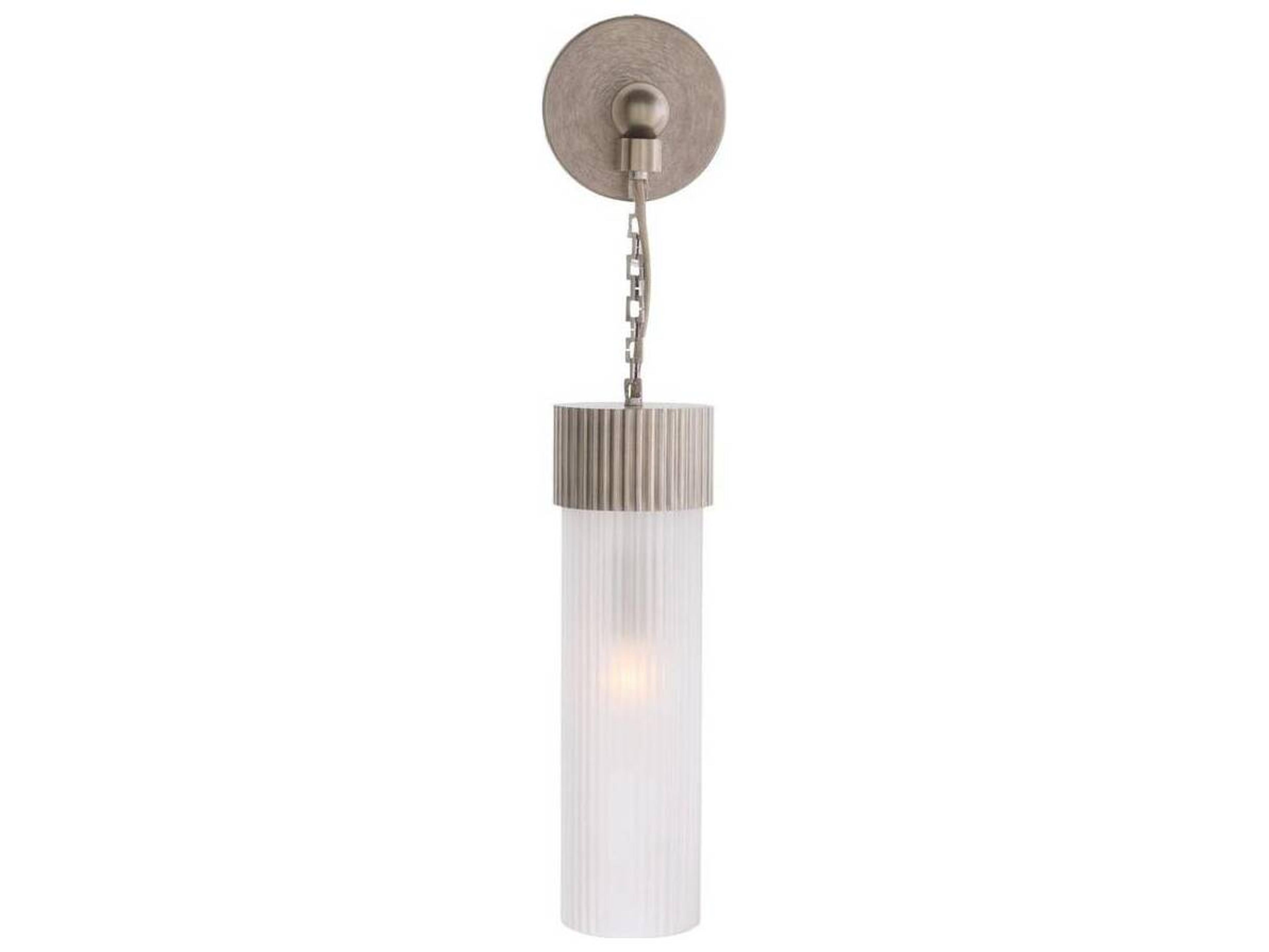 Arteriors Home Jayce 1-Light Vintage Silver Steel Wall Sconce