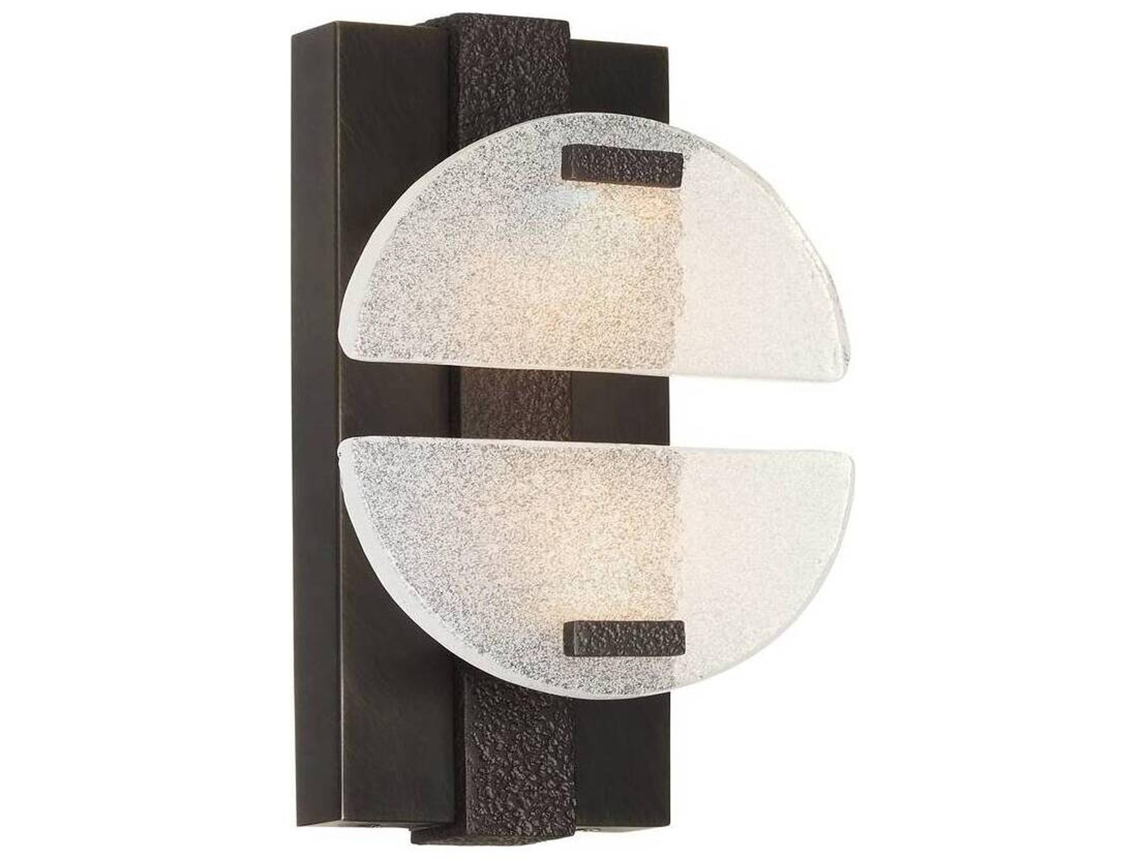 Arteriors Home Seeded Slump Bronze Wall Sconce