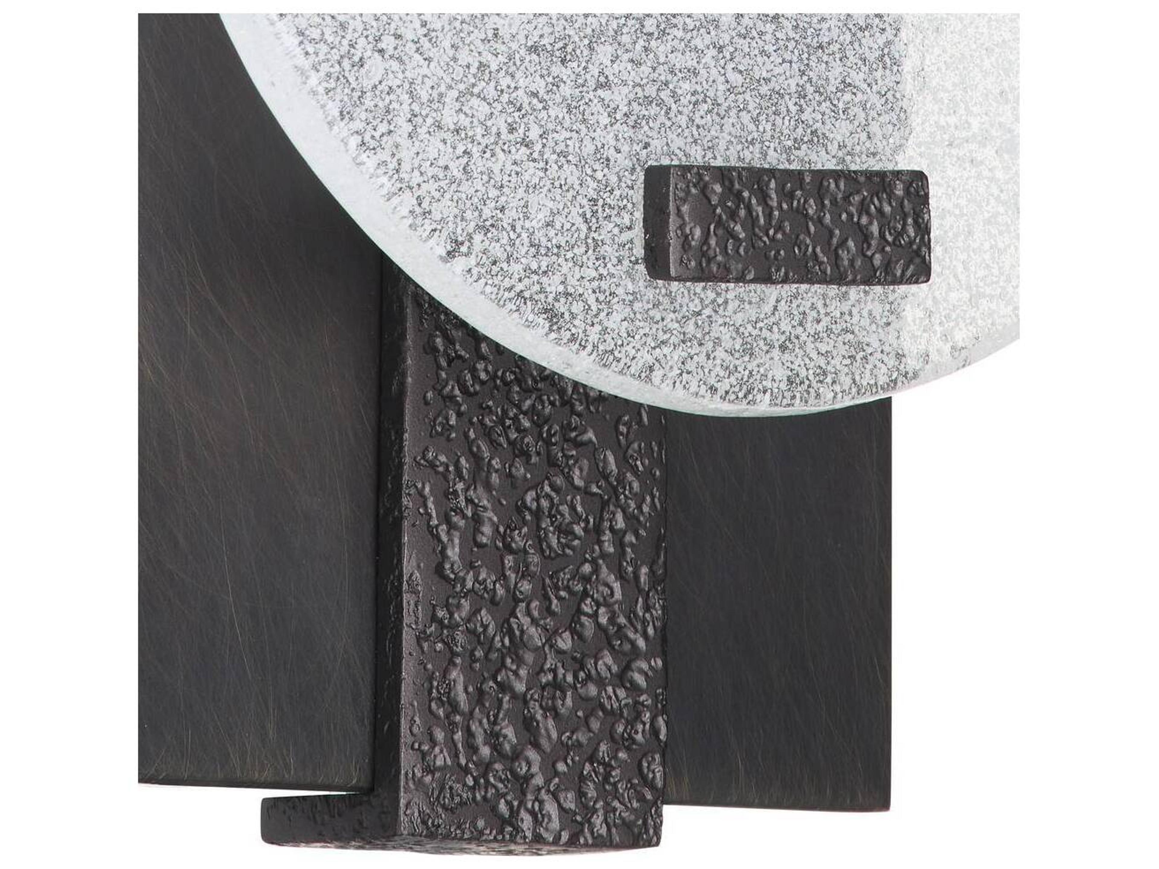 Arteriors Home Seeded Slump Bronze Wall Sconce