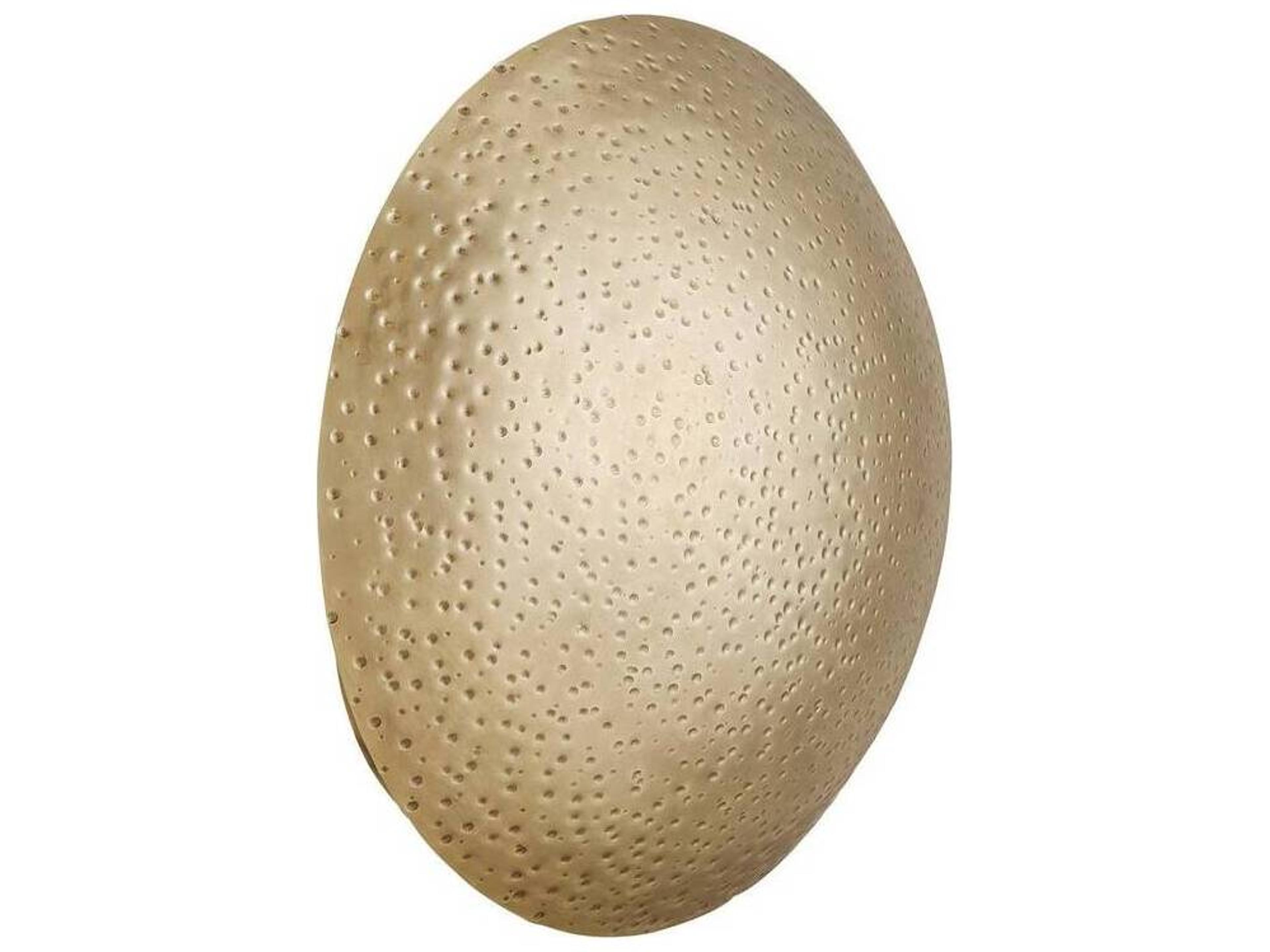 Arteriors Home Hammered Light Antique Brass Wall Sconce