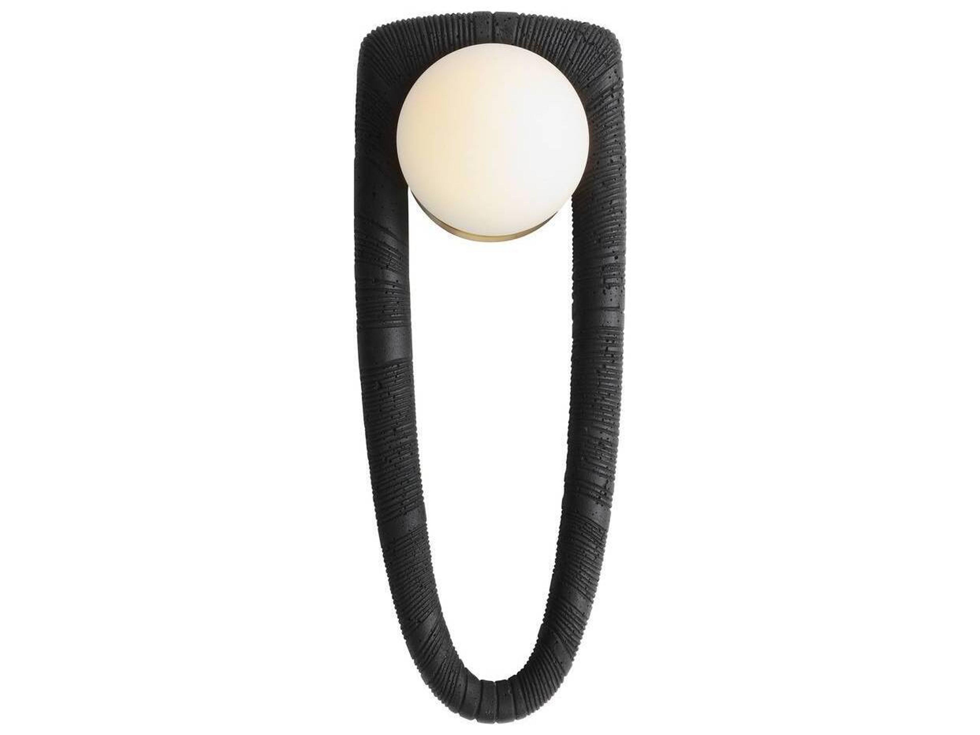 Arteriors Home Charcoal Black Wall Sconce