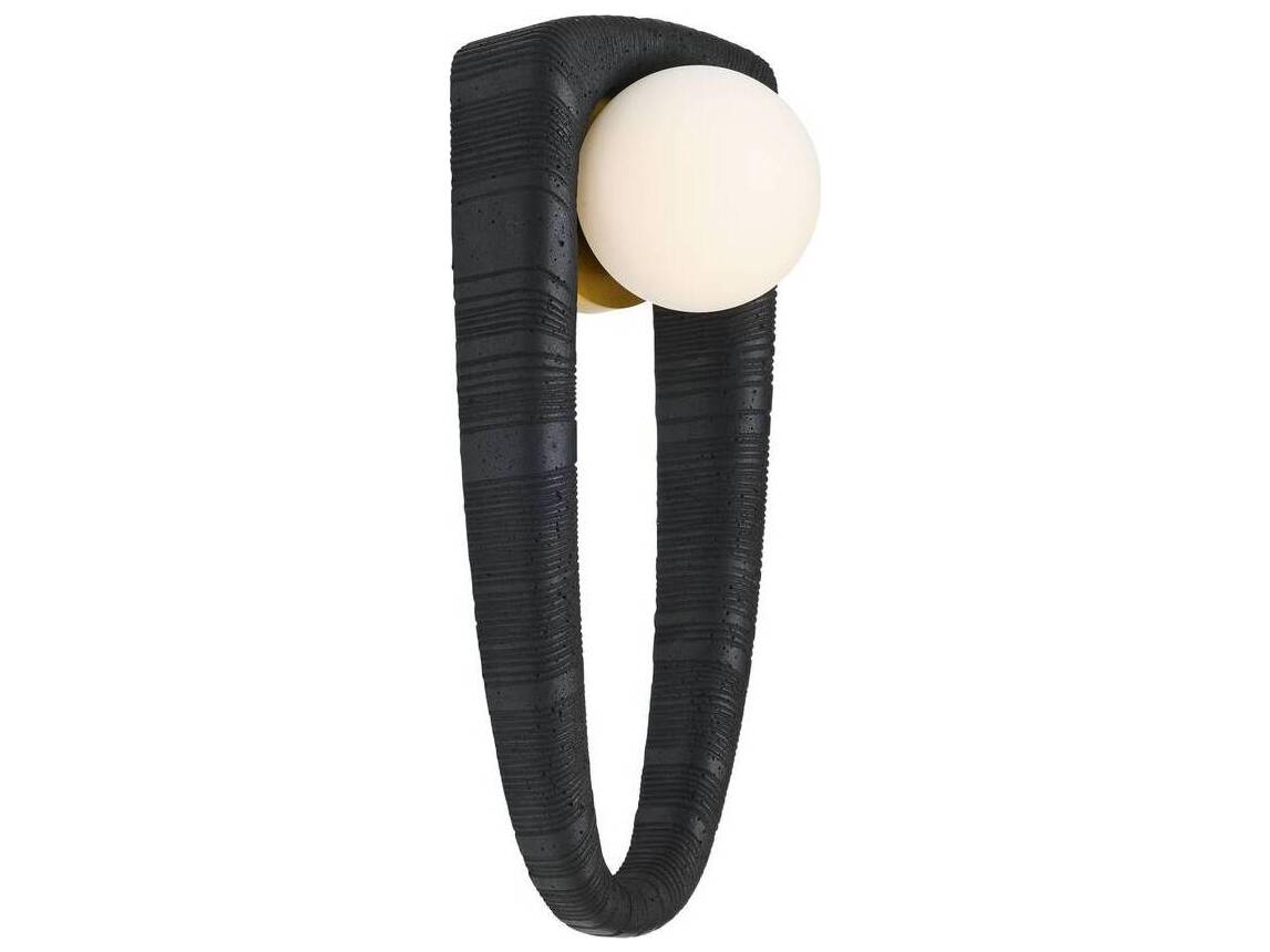 Arteriors Home Charcoal Black Wall Sconce