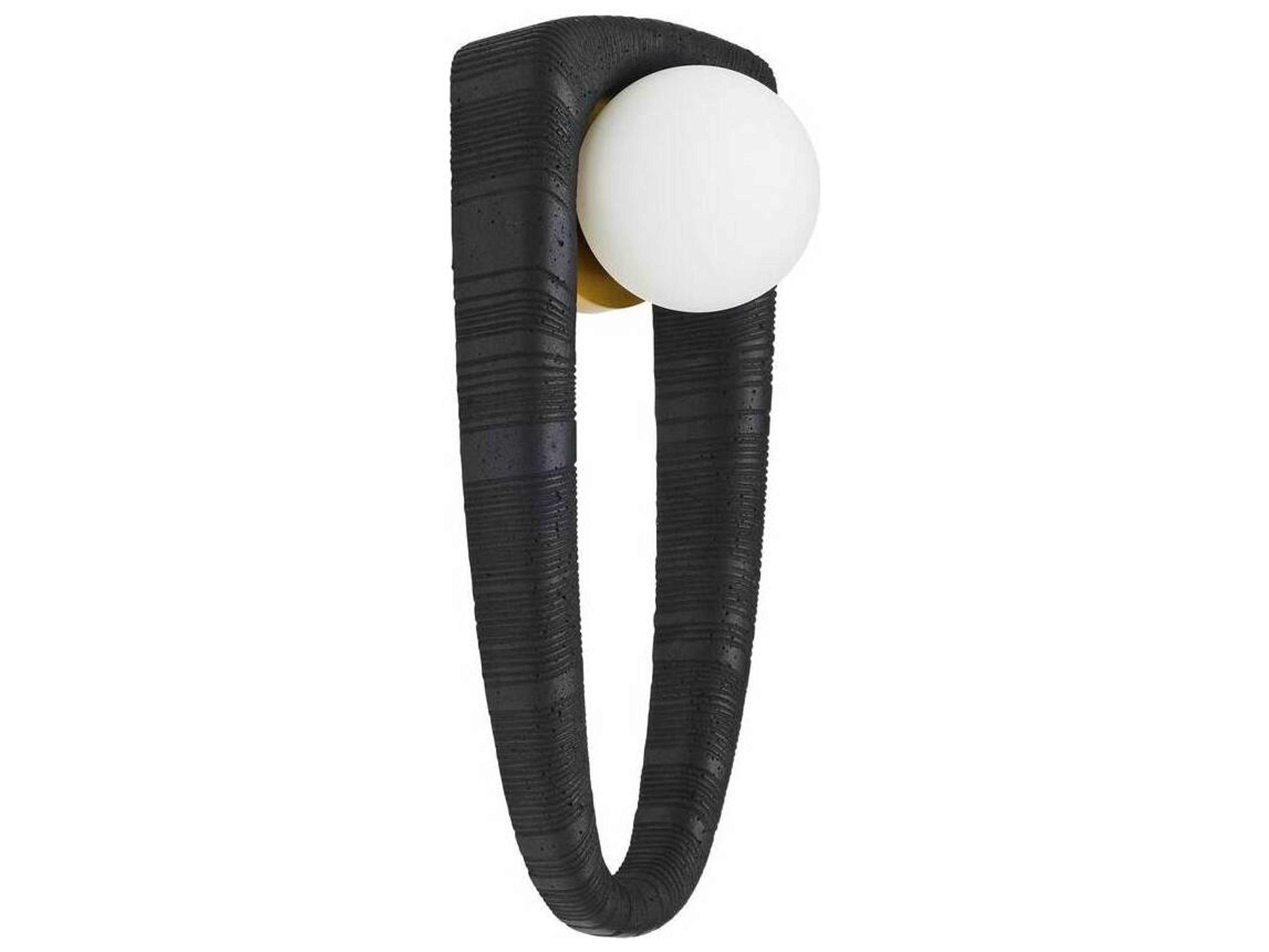 Arteriors Home Charcoal Black Wall Sconce