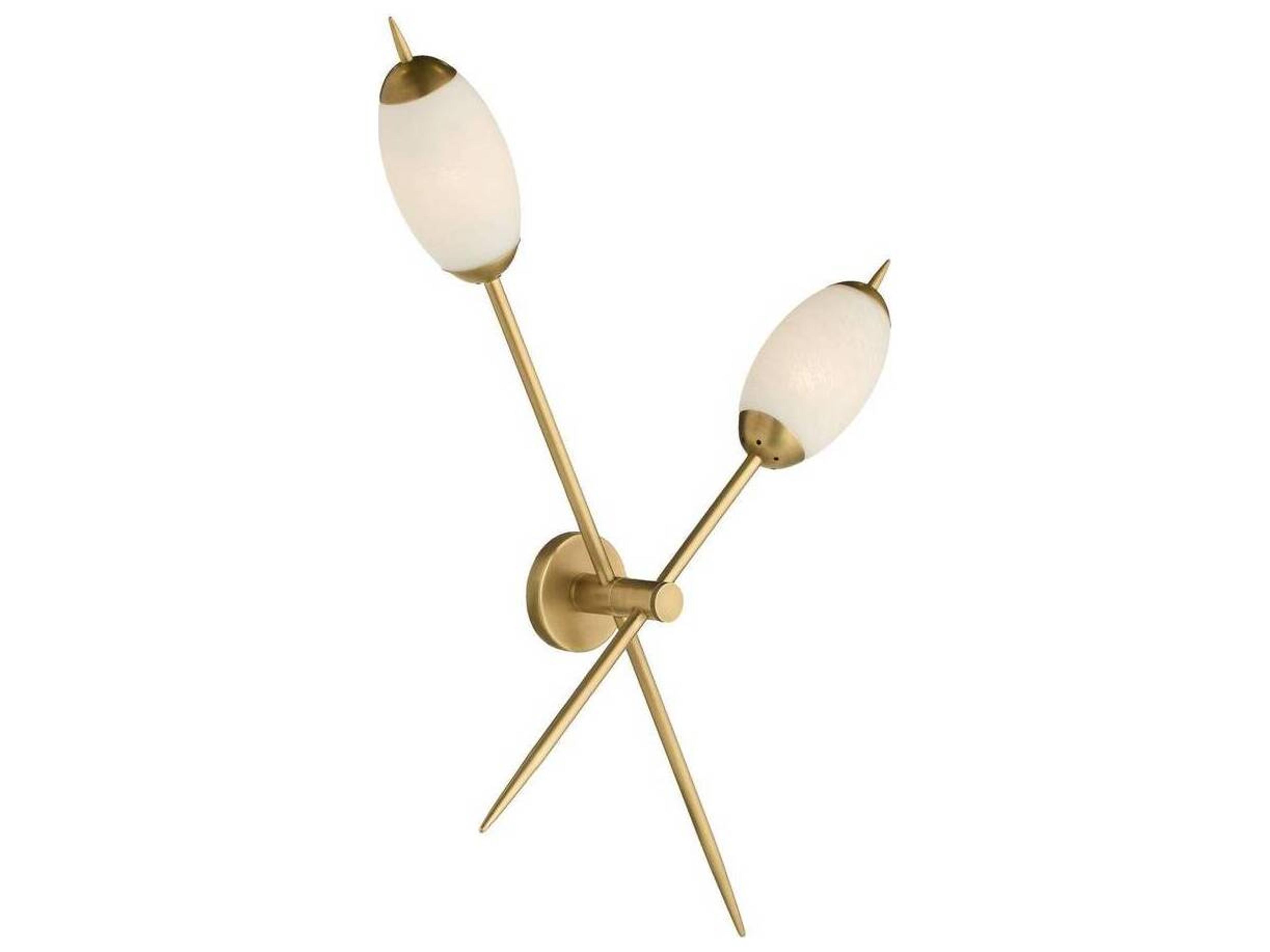 Arteriors Home Antique Brass Wall Sconce