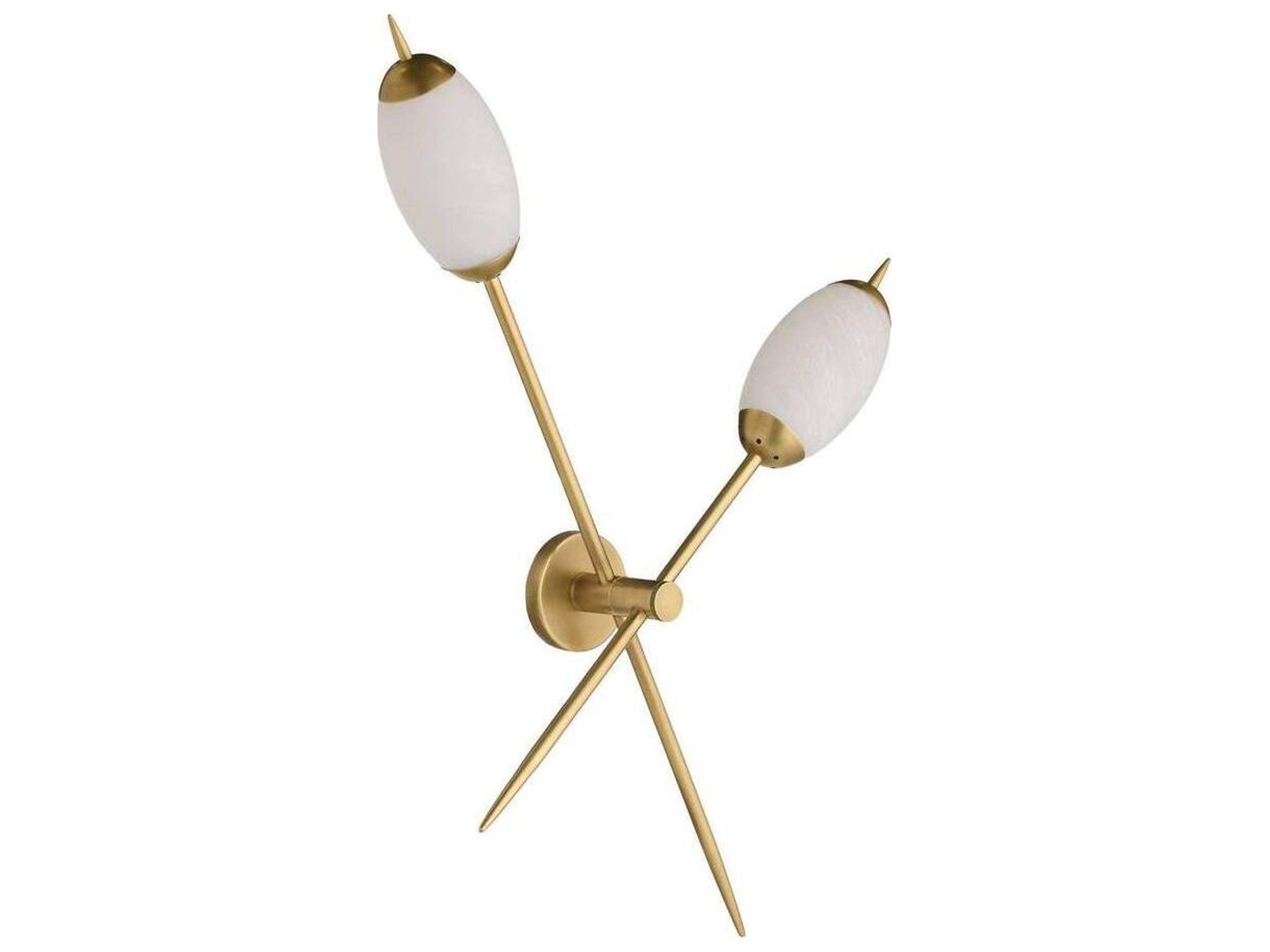 Arteriors Home Antique Brass Wall Sconce