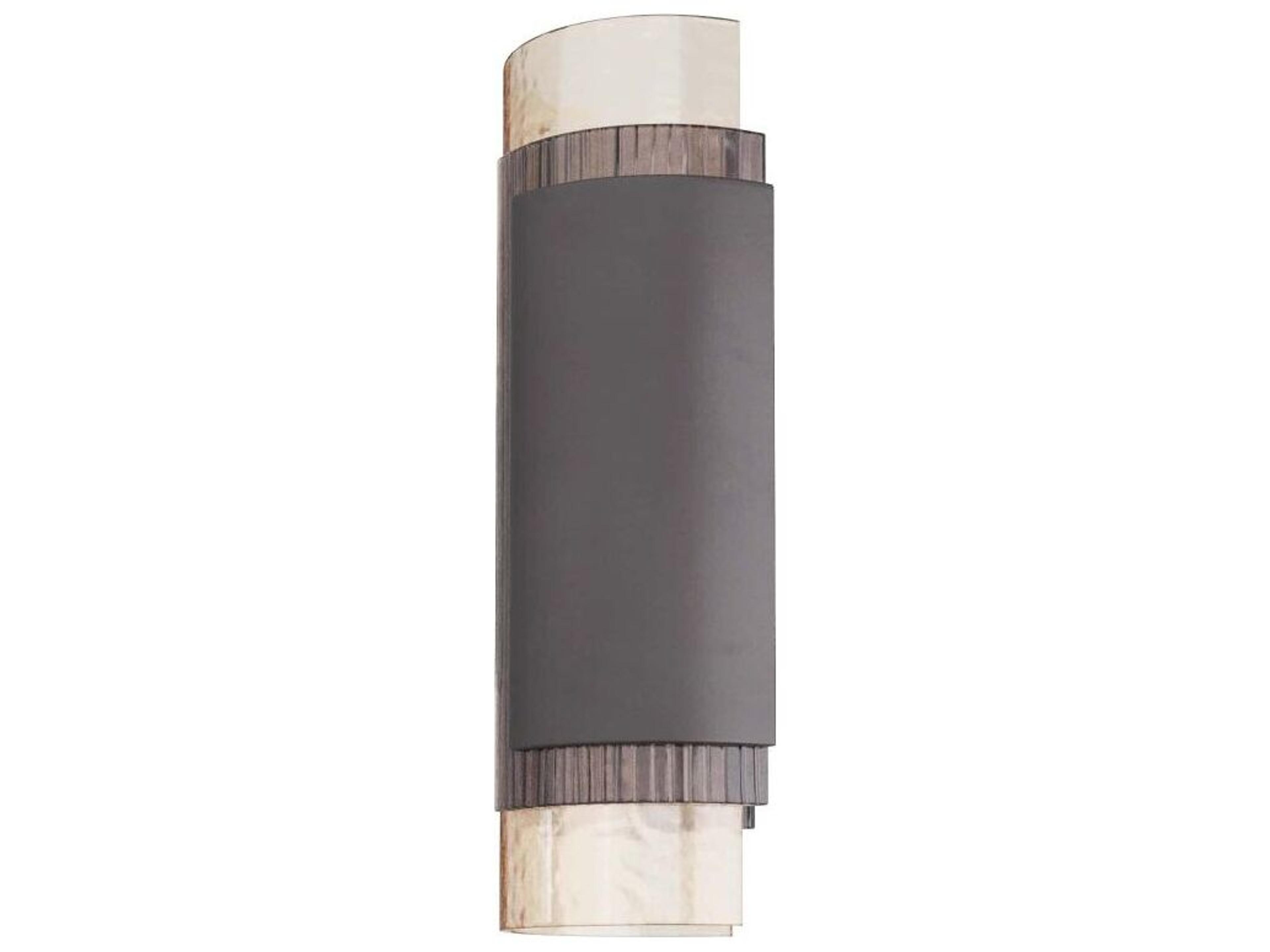 Arteriors Home Vivian 2-Light Champagne Smoke Gray Wall Sconce