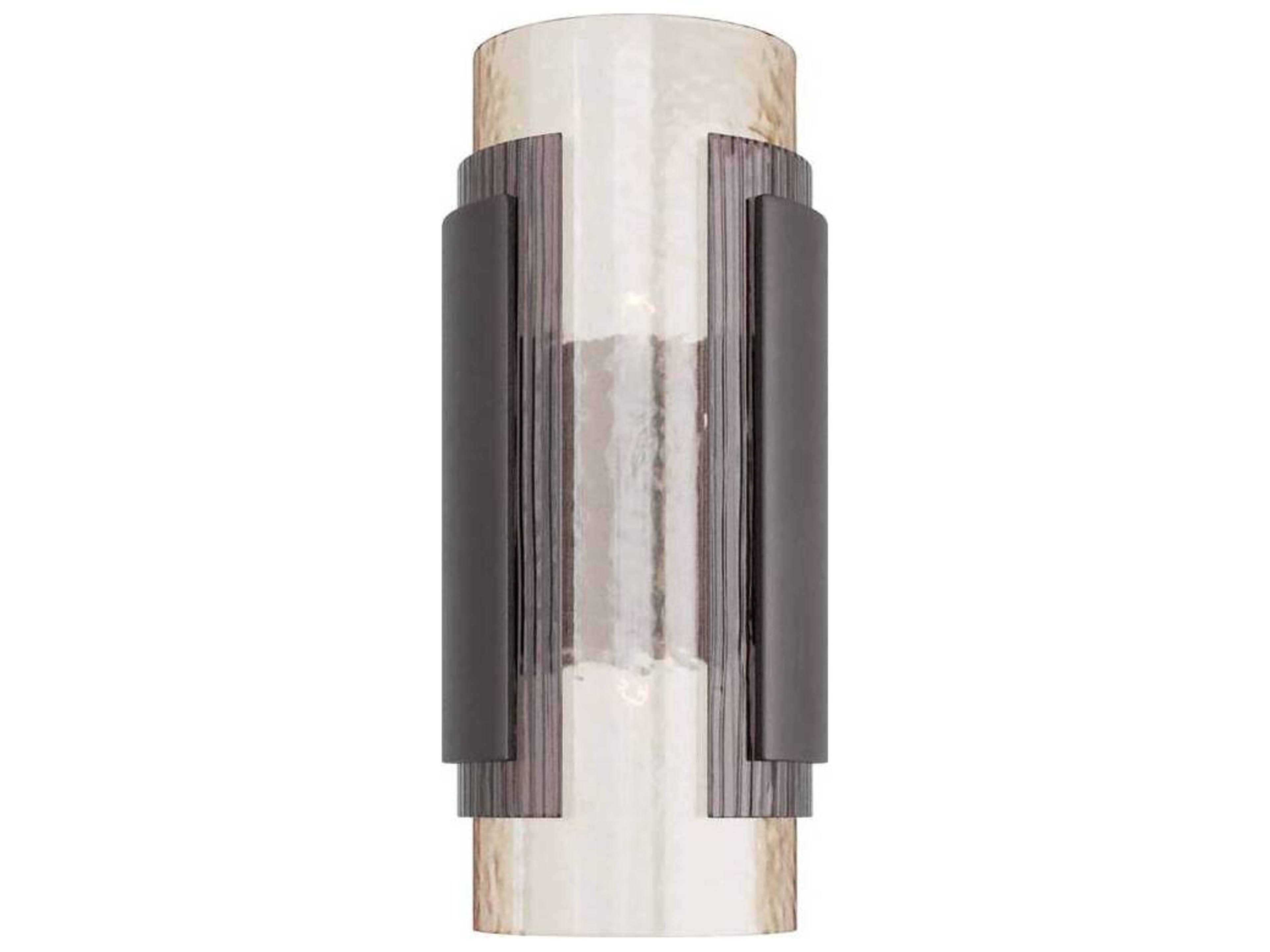 Arteriors Home Vivian 2-Light Champagne Smoke Gray Wall Sconce