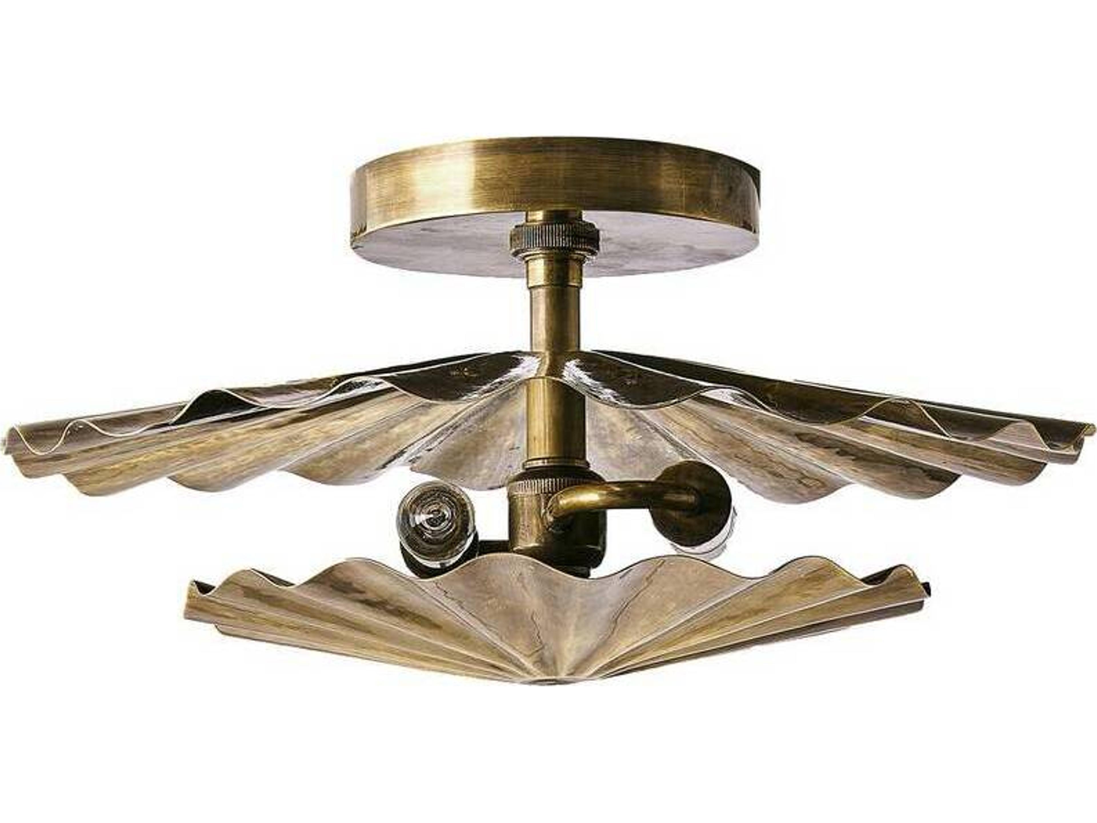 Arteriors Home Annabeth 2-Light Vintage Brass Wall Sconce