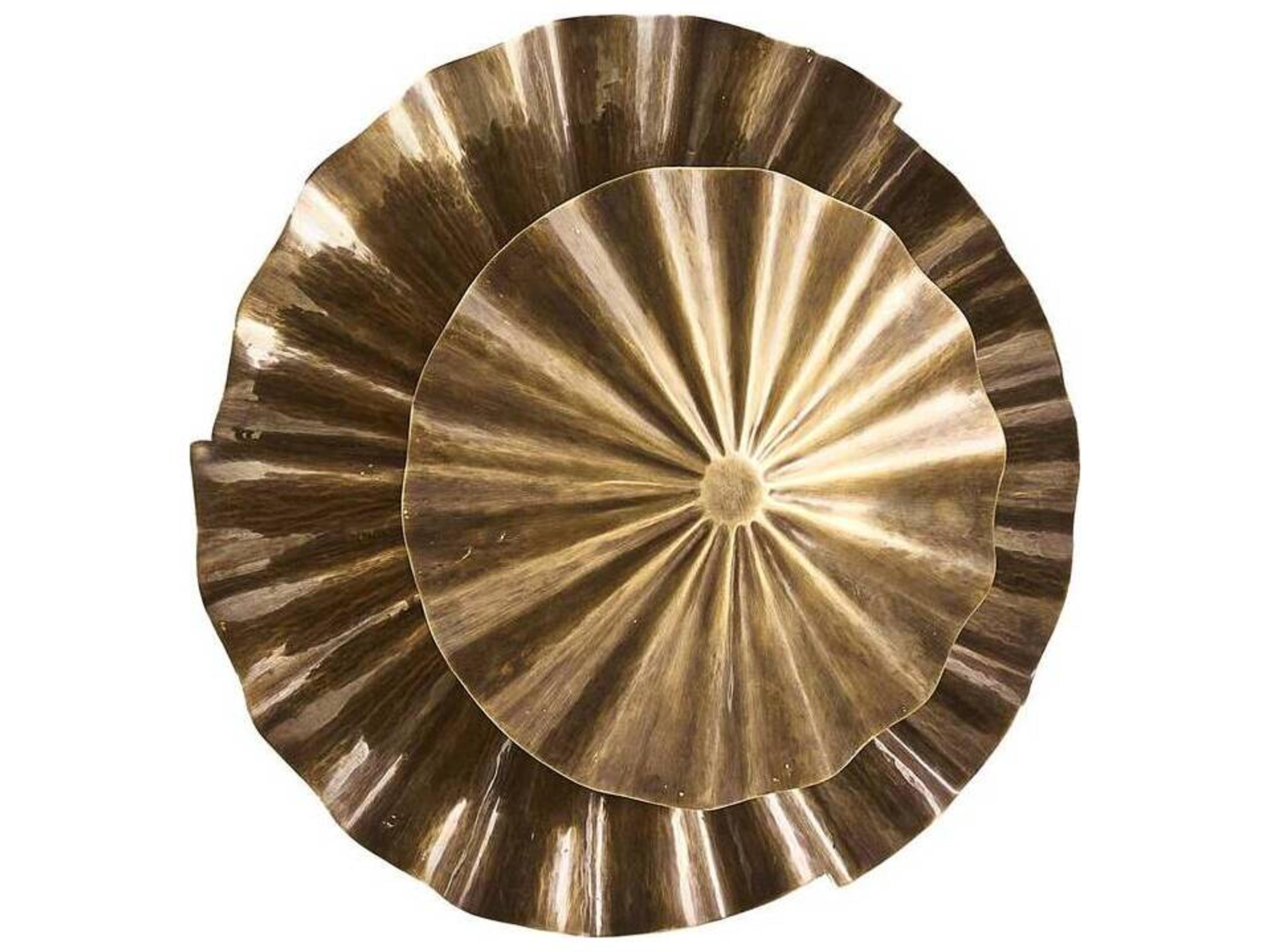 Arteriors Home Annabeth 2-Light Vintage Brass Wall Sconce
