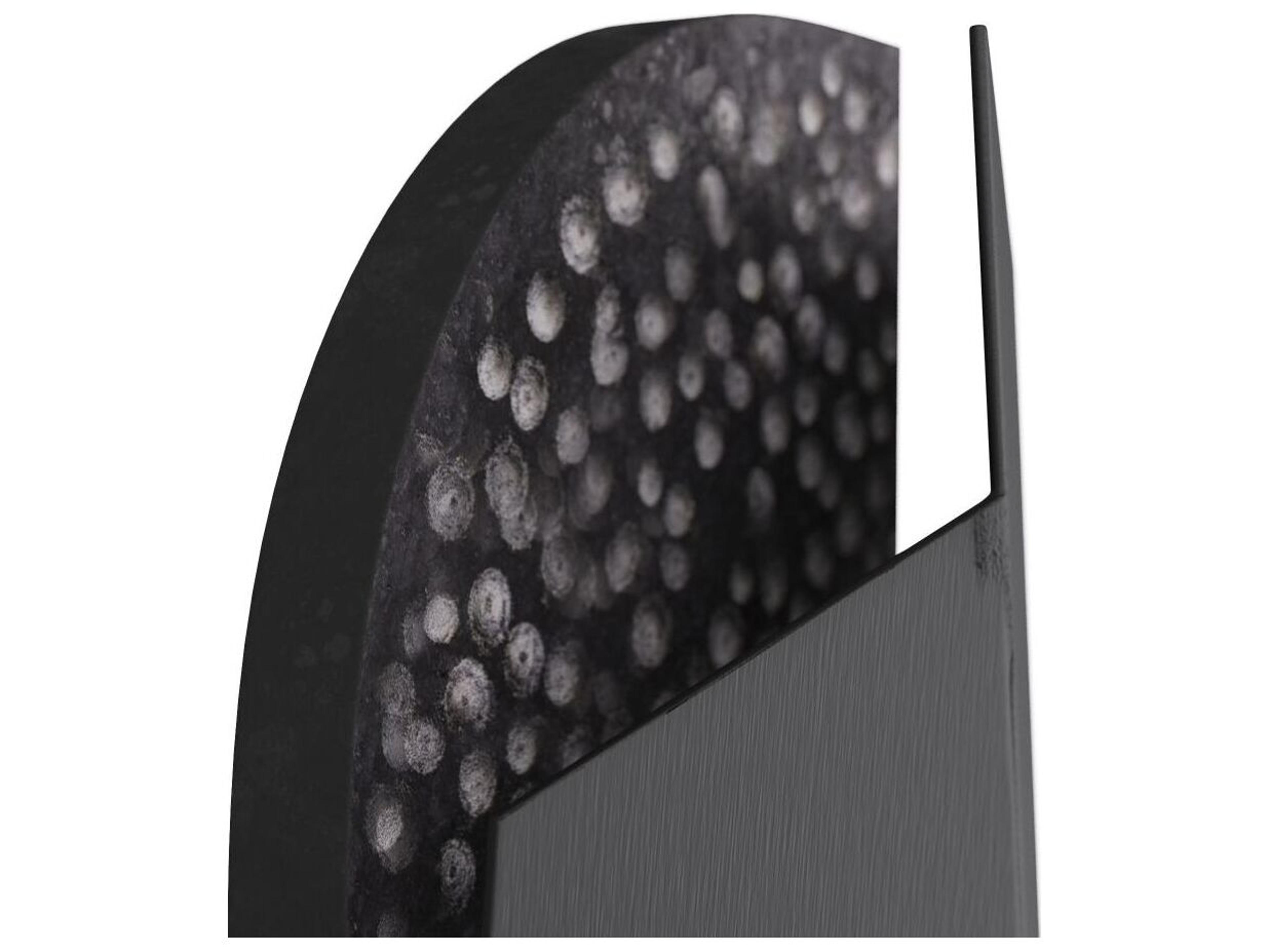 Arteriors Home Aldridge 2-Light Blackened Iron Black Wall Sconce