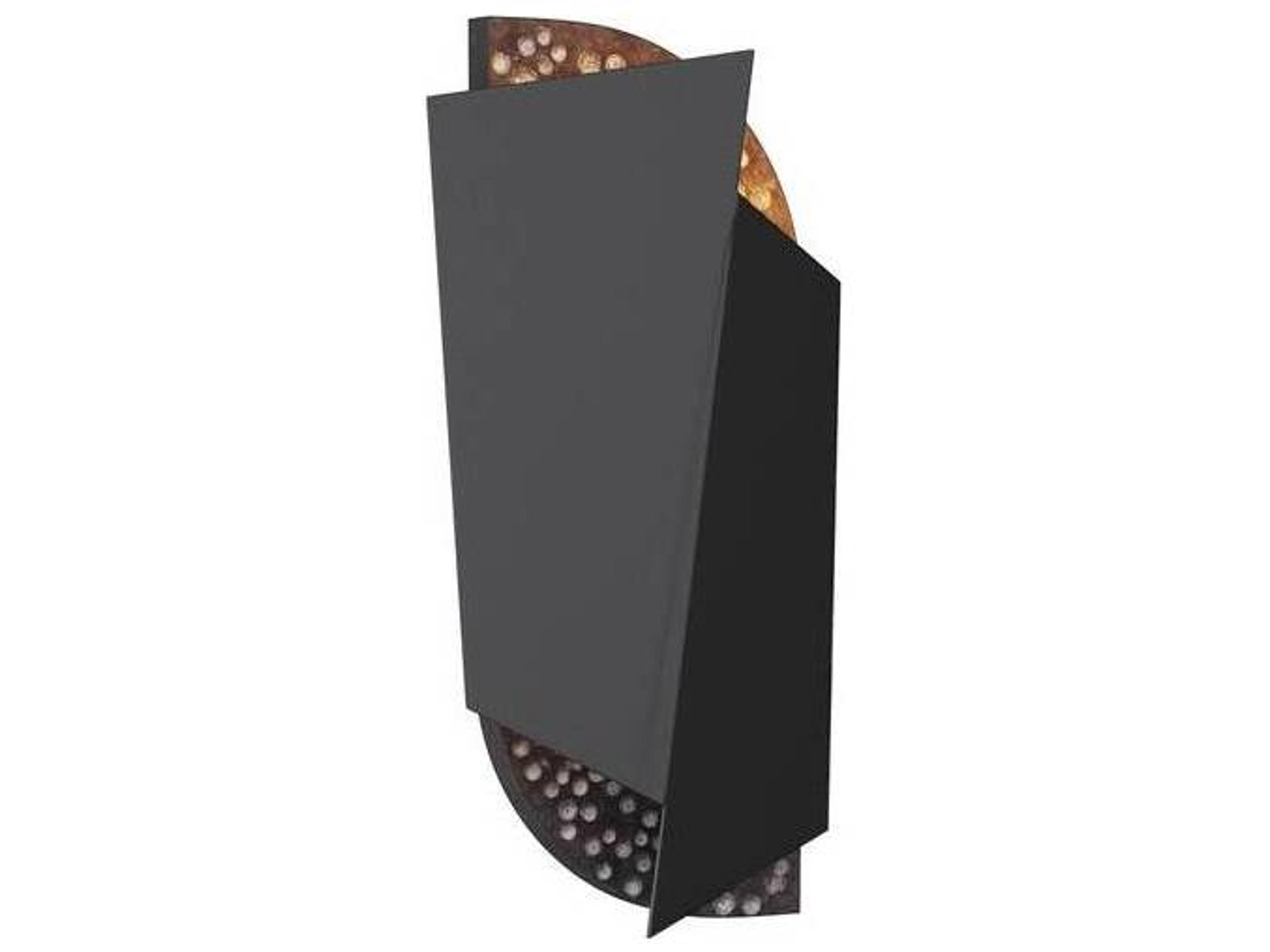 Arteriors Home Aldridge 2-Light Blackened Iron Black Wall Sconce