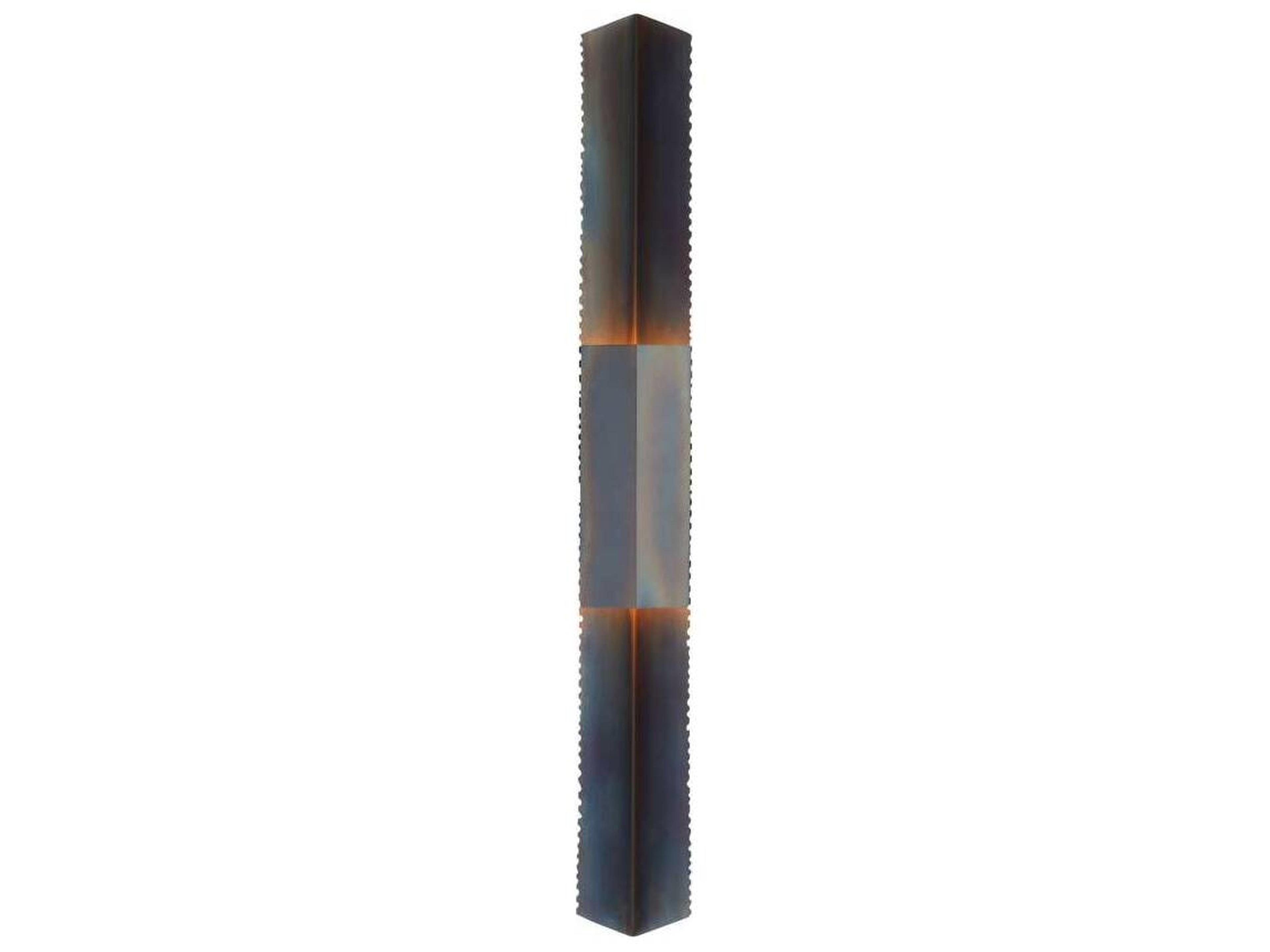 Arteriors Home Francisco 2-Light Burnt Iron Black Wall Sconce