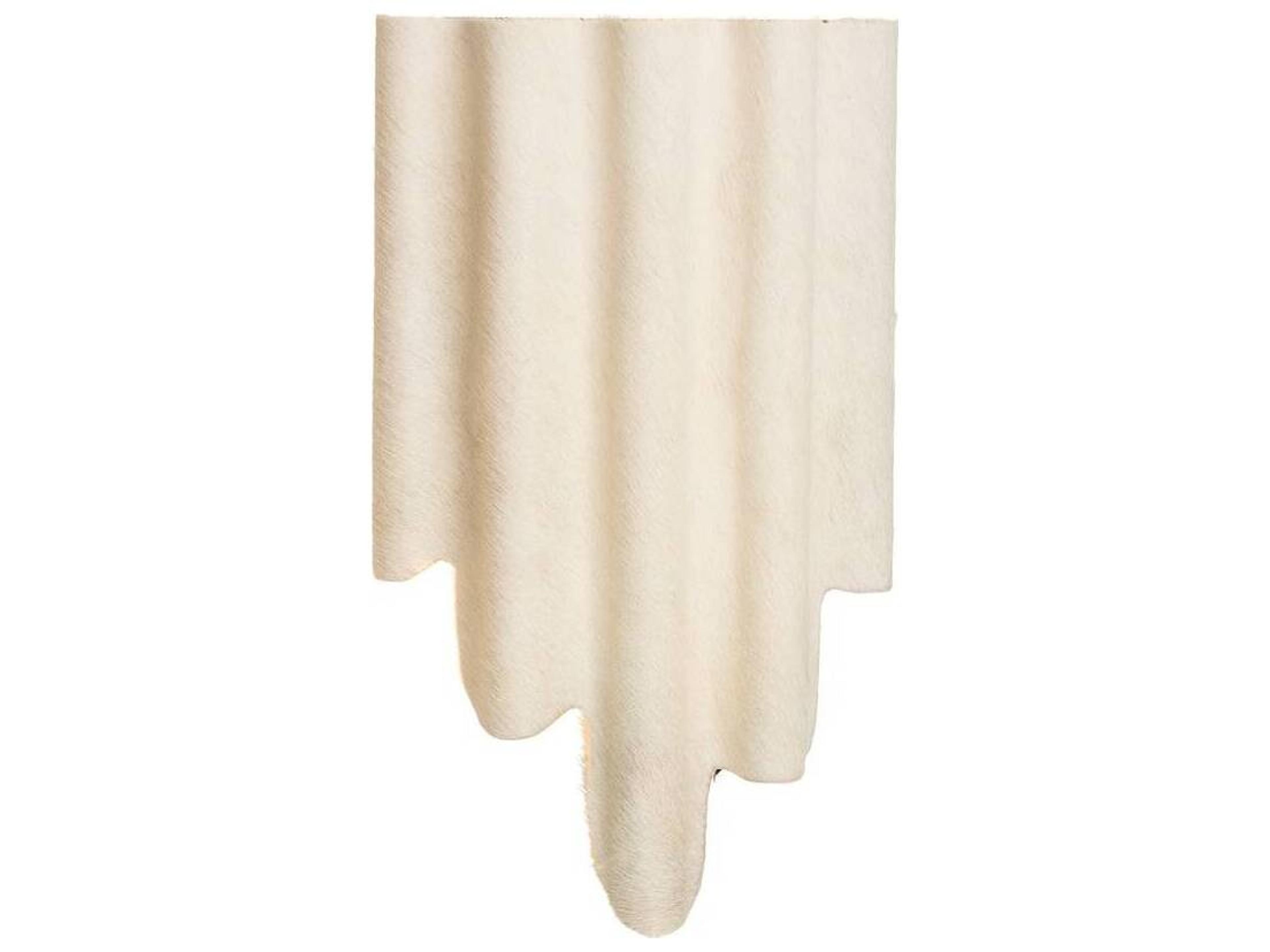 Arteriors Home White Hair On Hide Wall Sconce