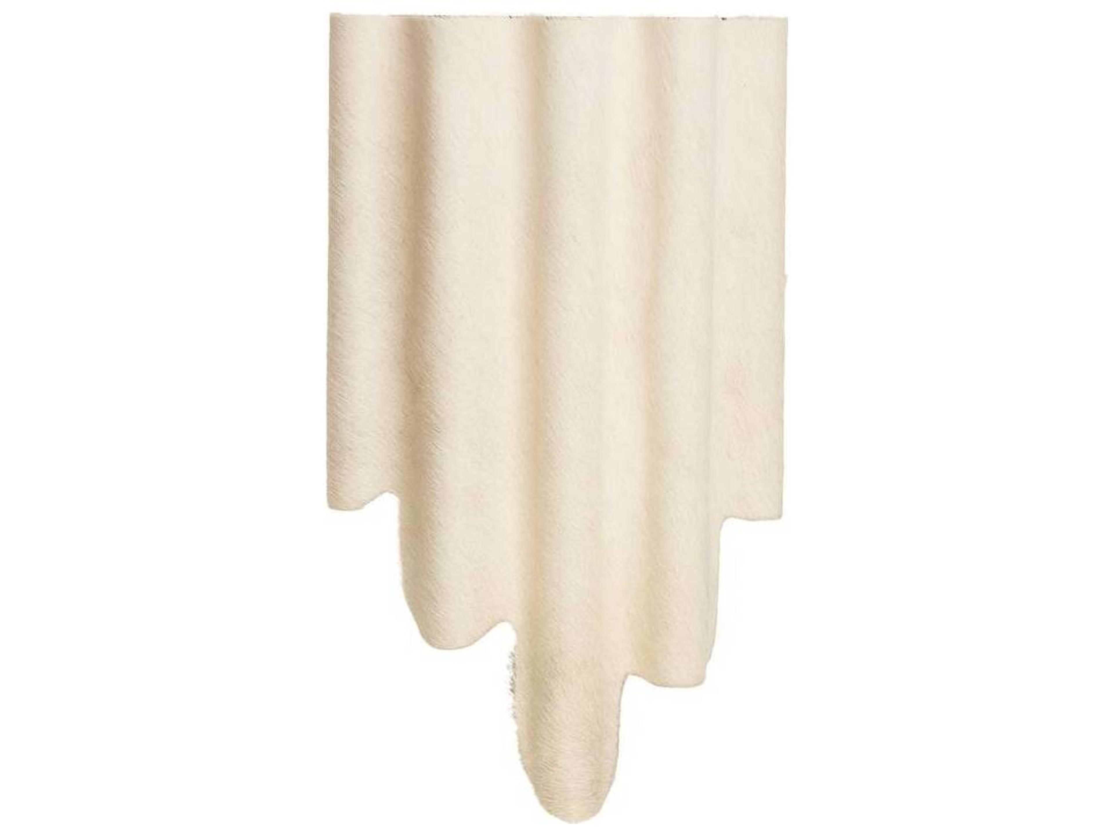 Arteriors Home White Hair On Hide Wall Sconce