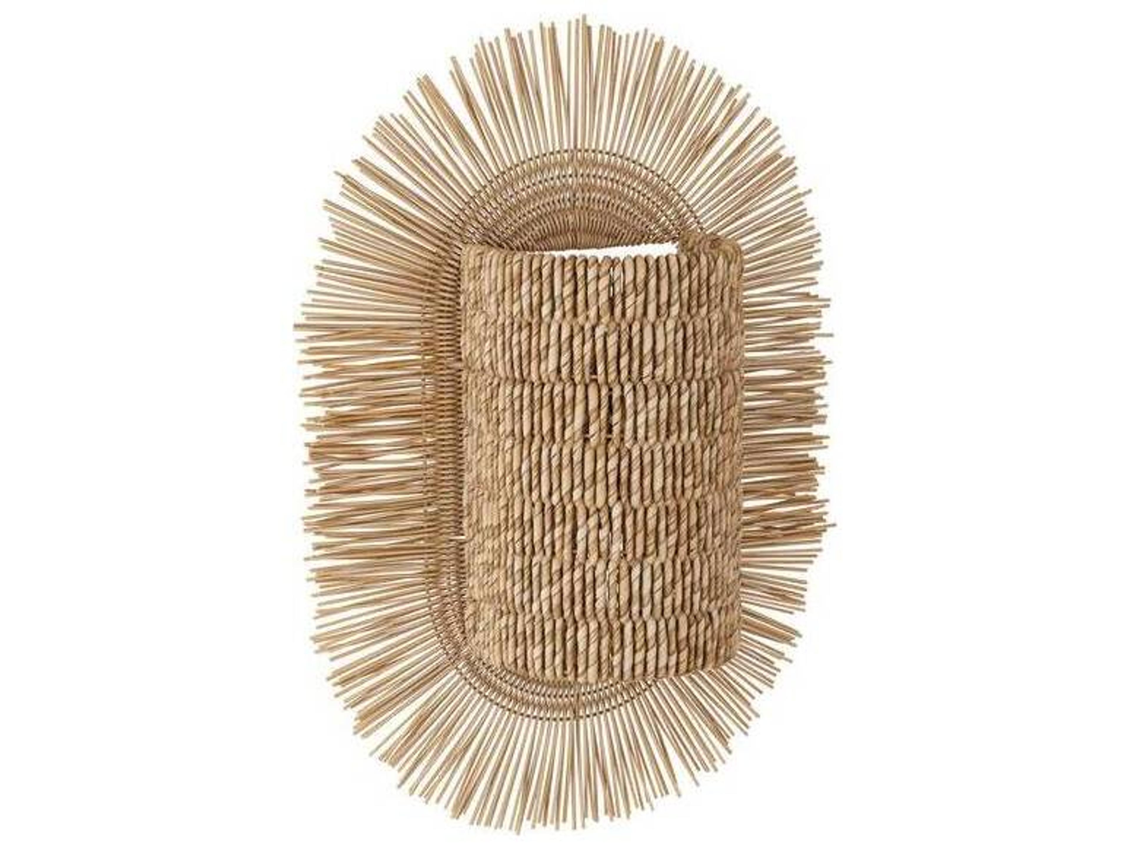 Arteriors Home Alexia 2-Light Natural Brown Wall Sconce