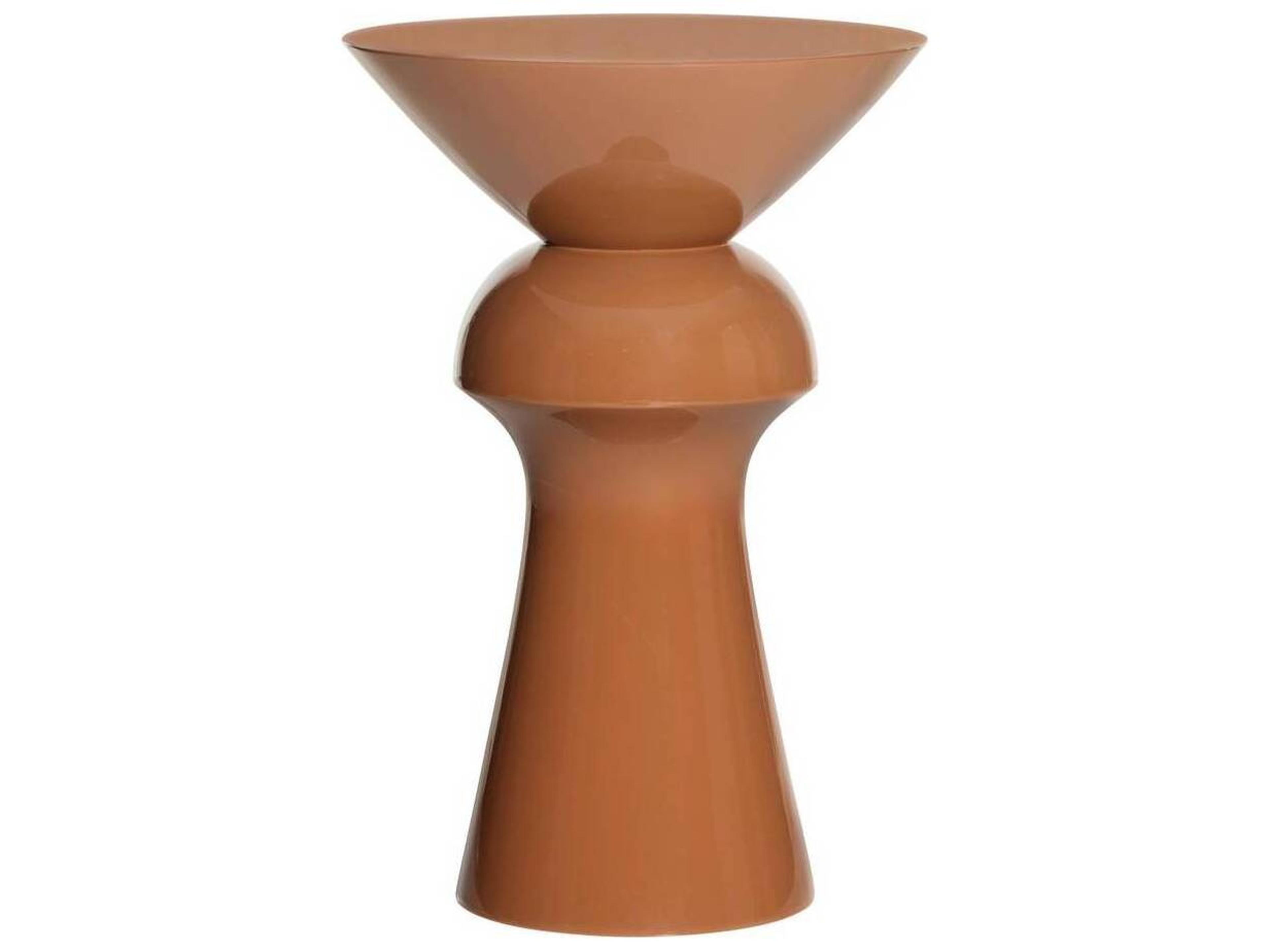 Arteriors Home Jasper Round Cider Orange End Table