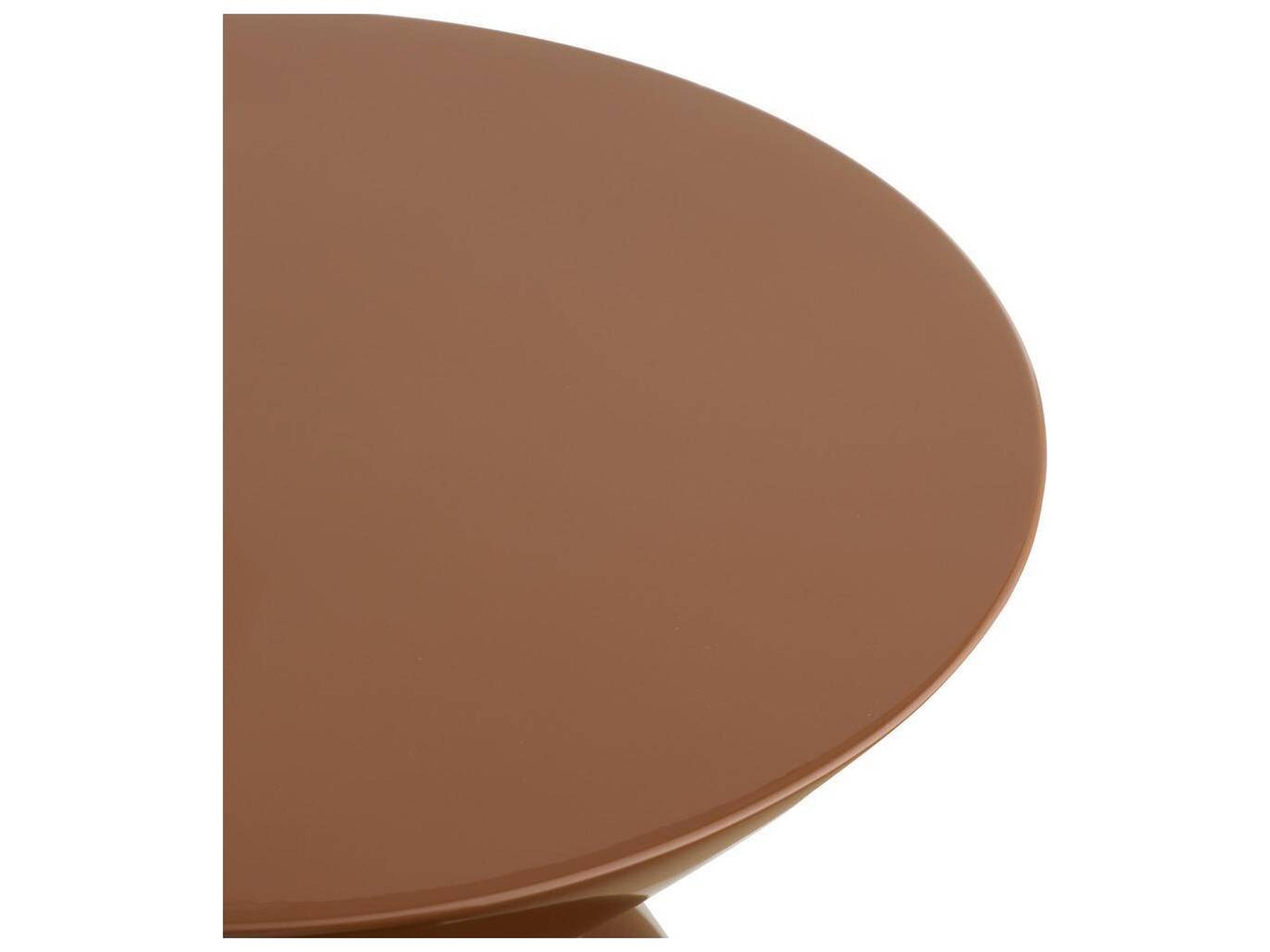 Arteriors Home Jasper Round Cider Orange End Table