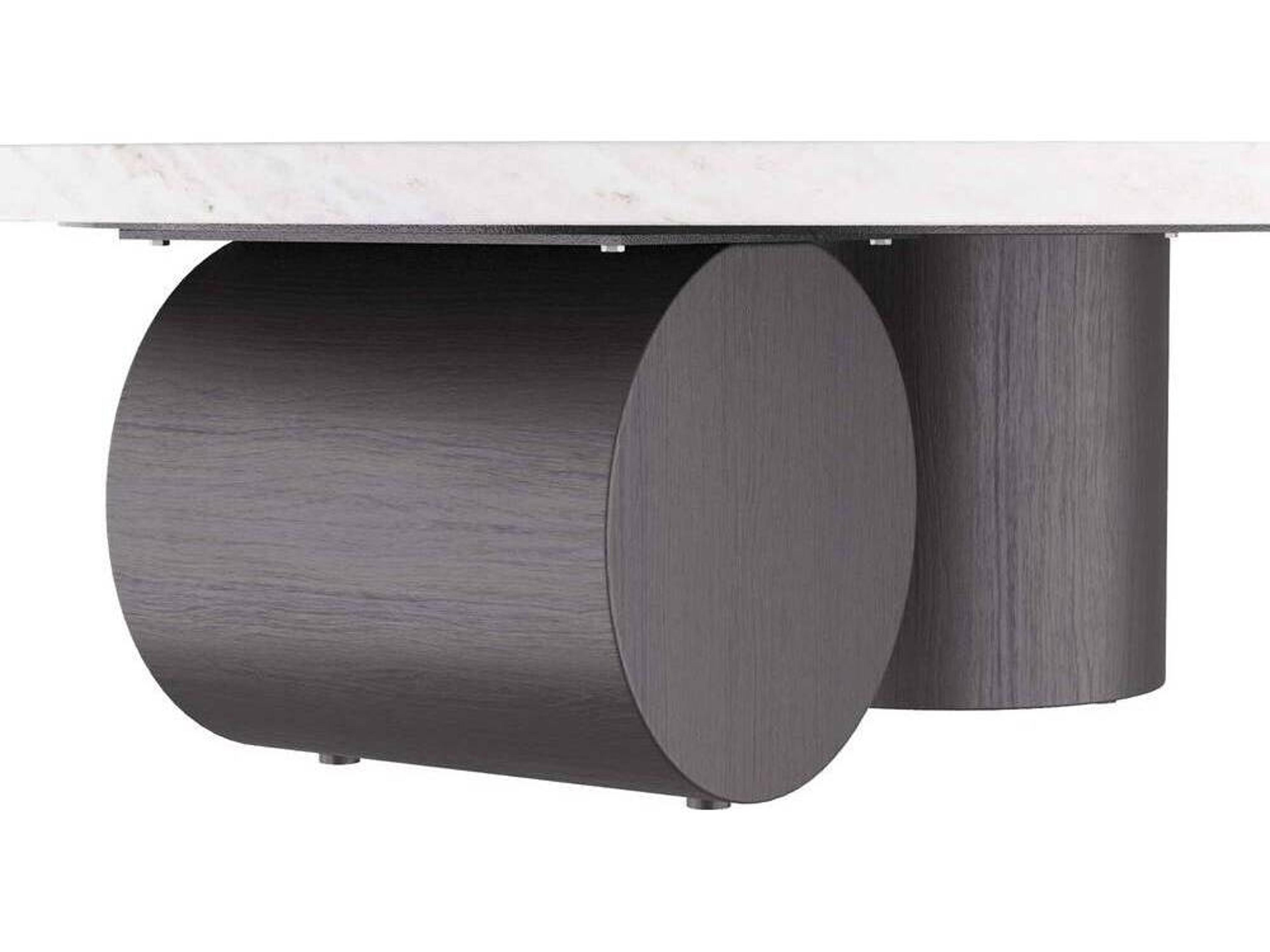 Arteriors Home Round Marble Toronto Ebony Torrington Coffee Table