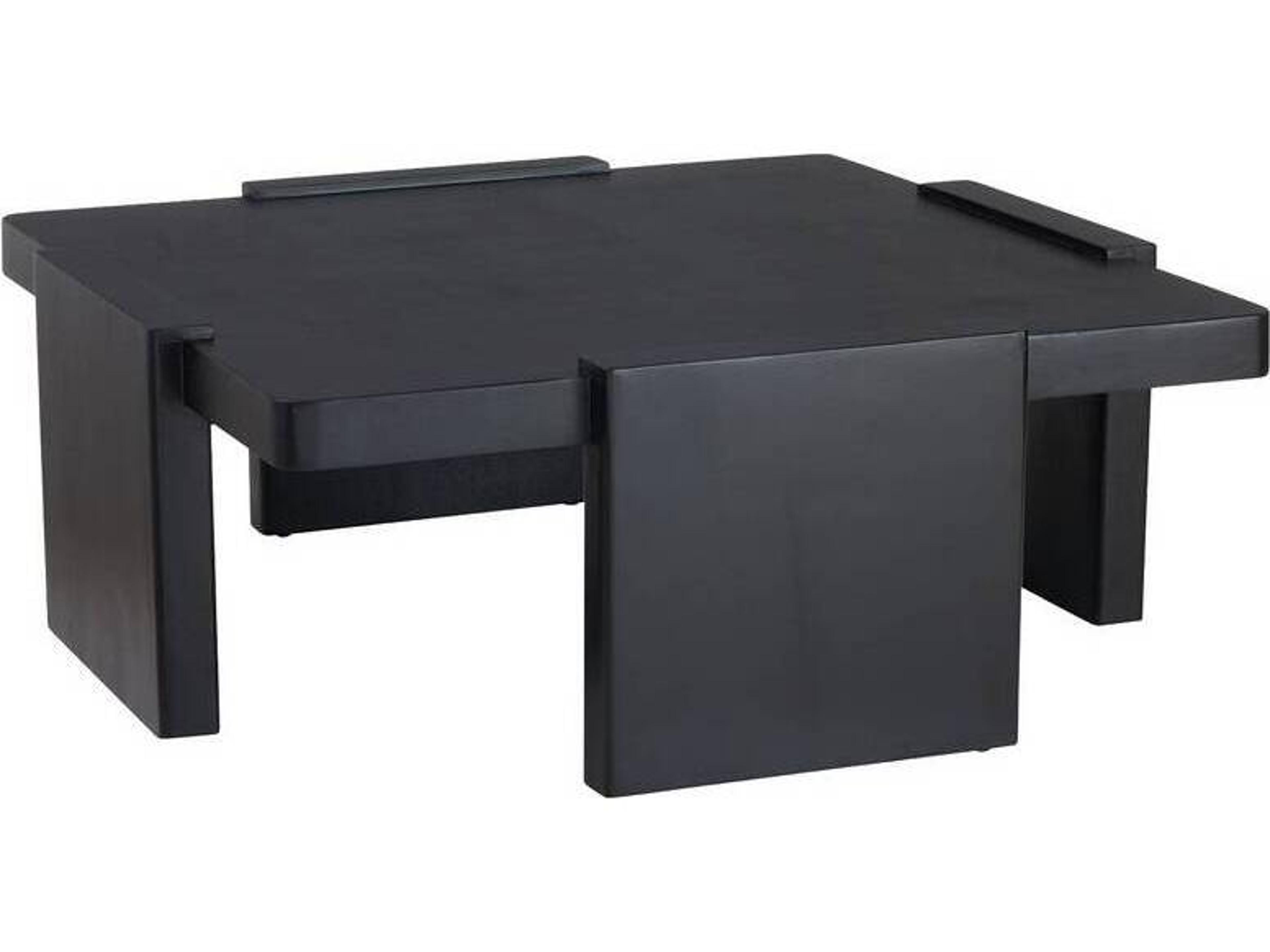 Arteriors Home Rectangular Wood Ebony Camden Coffee Table
