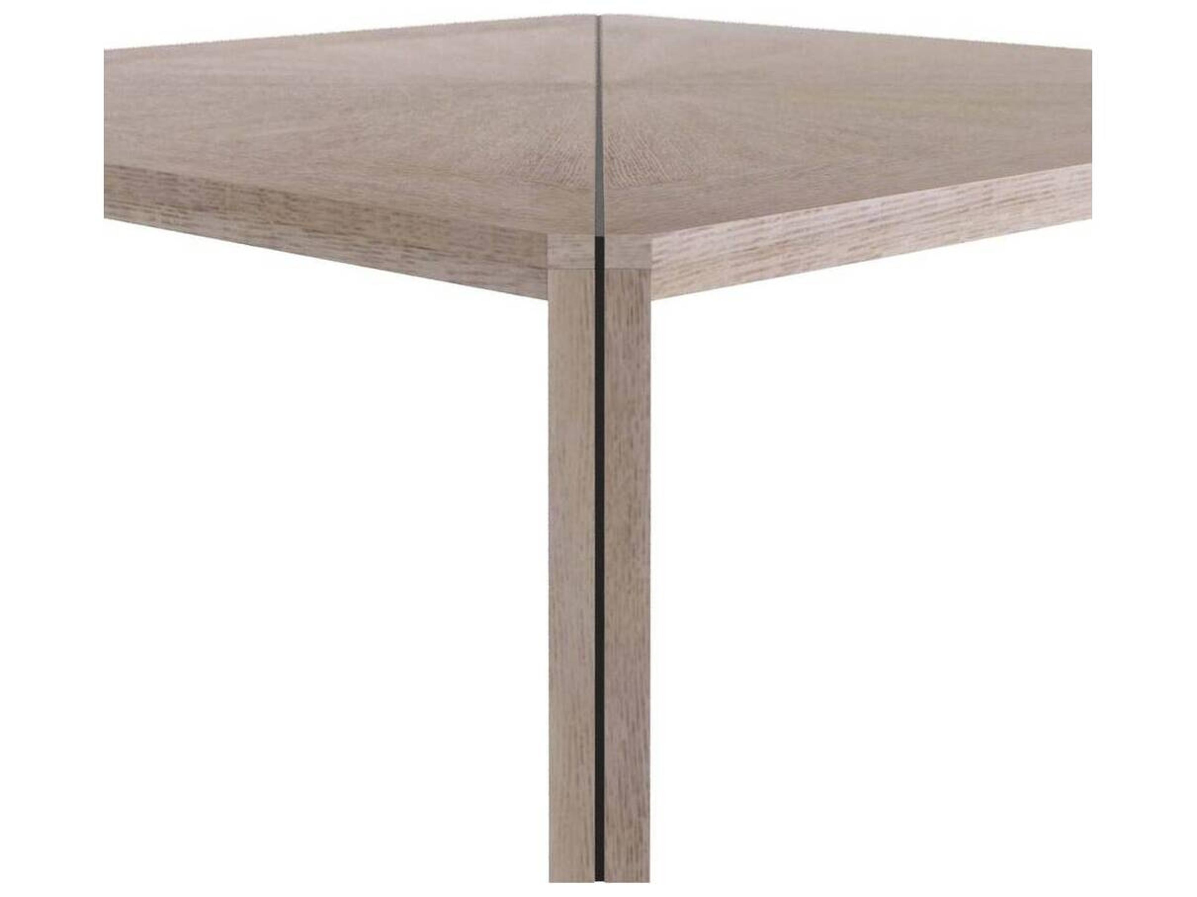 Arteriors Home Square Wood Smoke Antique Brass Vancouver Coffee Table