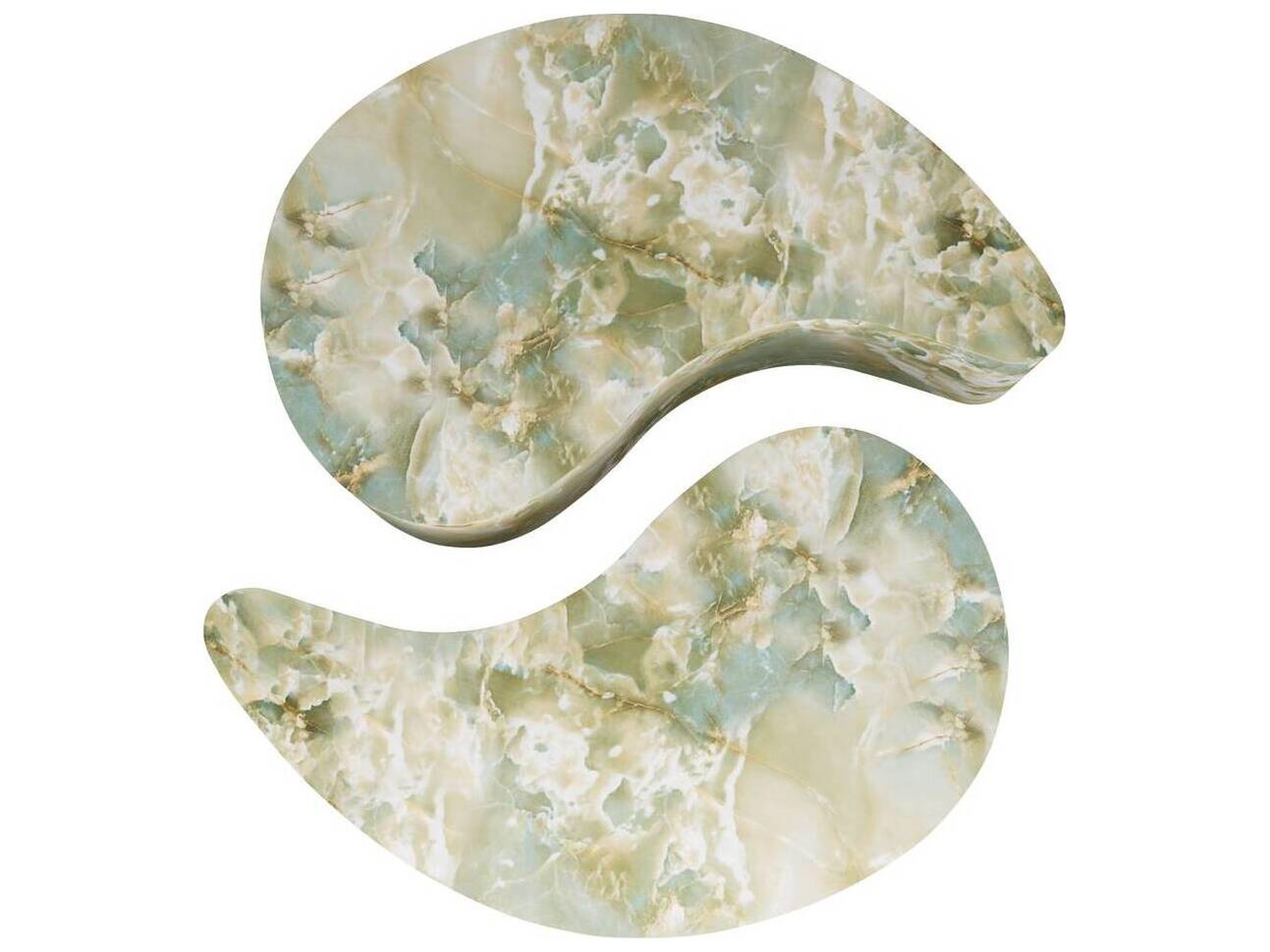 Arteriors Home Jade Faux Marble Adeline Coffee Table