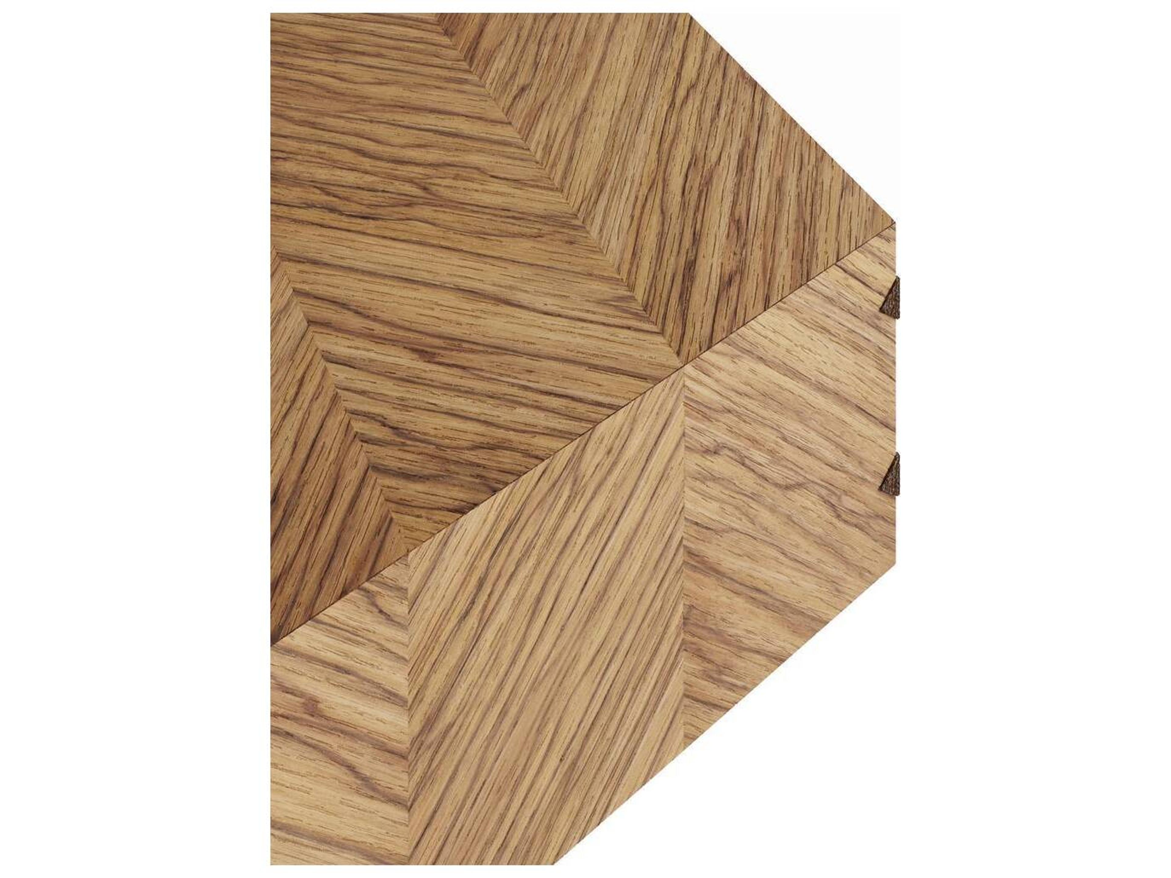 Arteriors Home Rectangular Wood Oyster Bronze Zuki Coffee Table