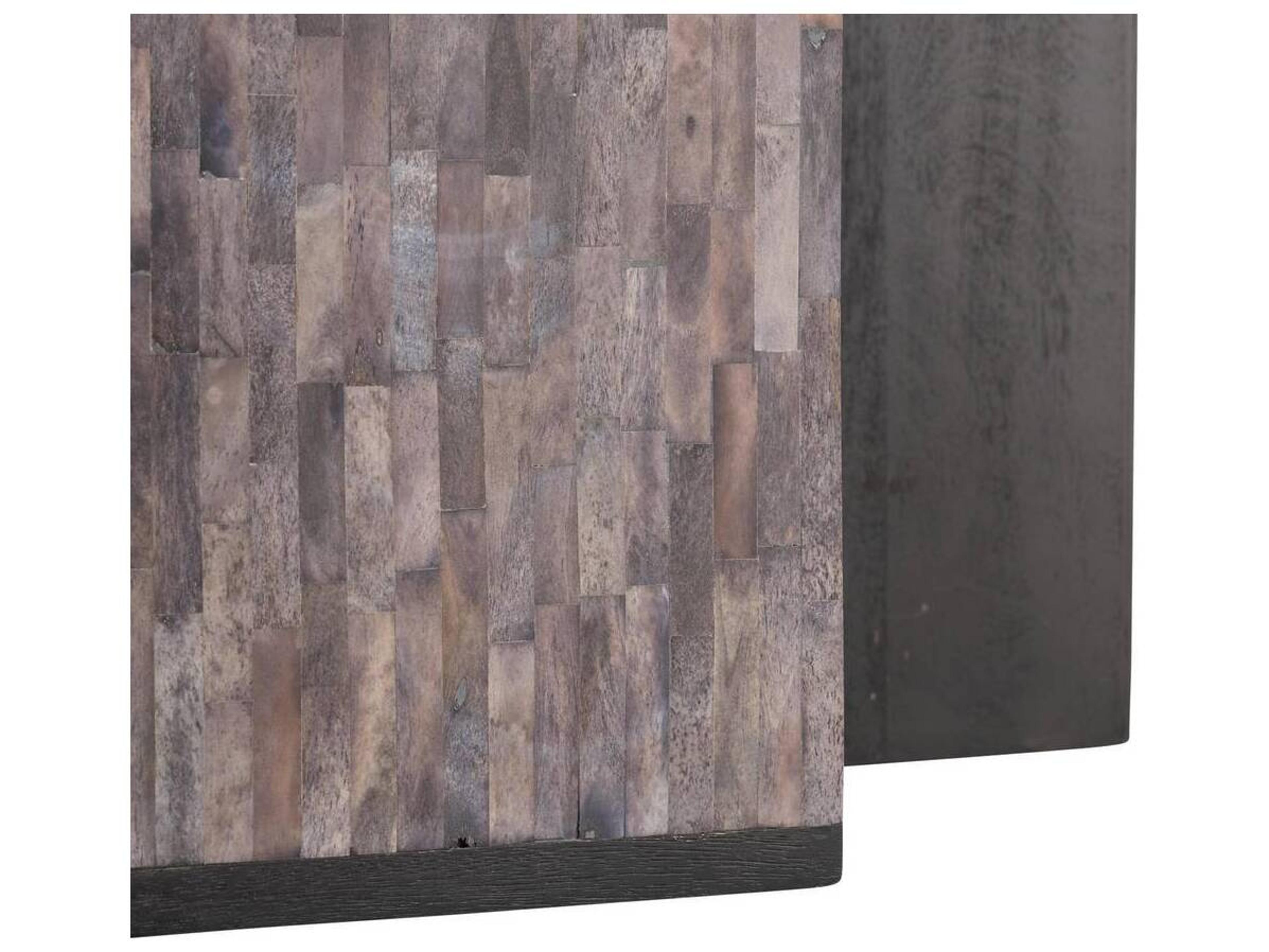 Arteriors Home Round Wood Ebony Dining Table