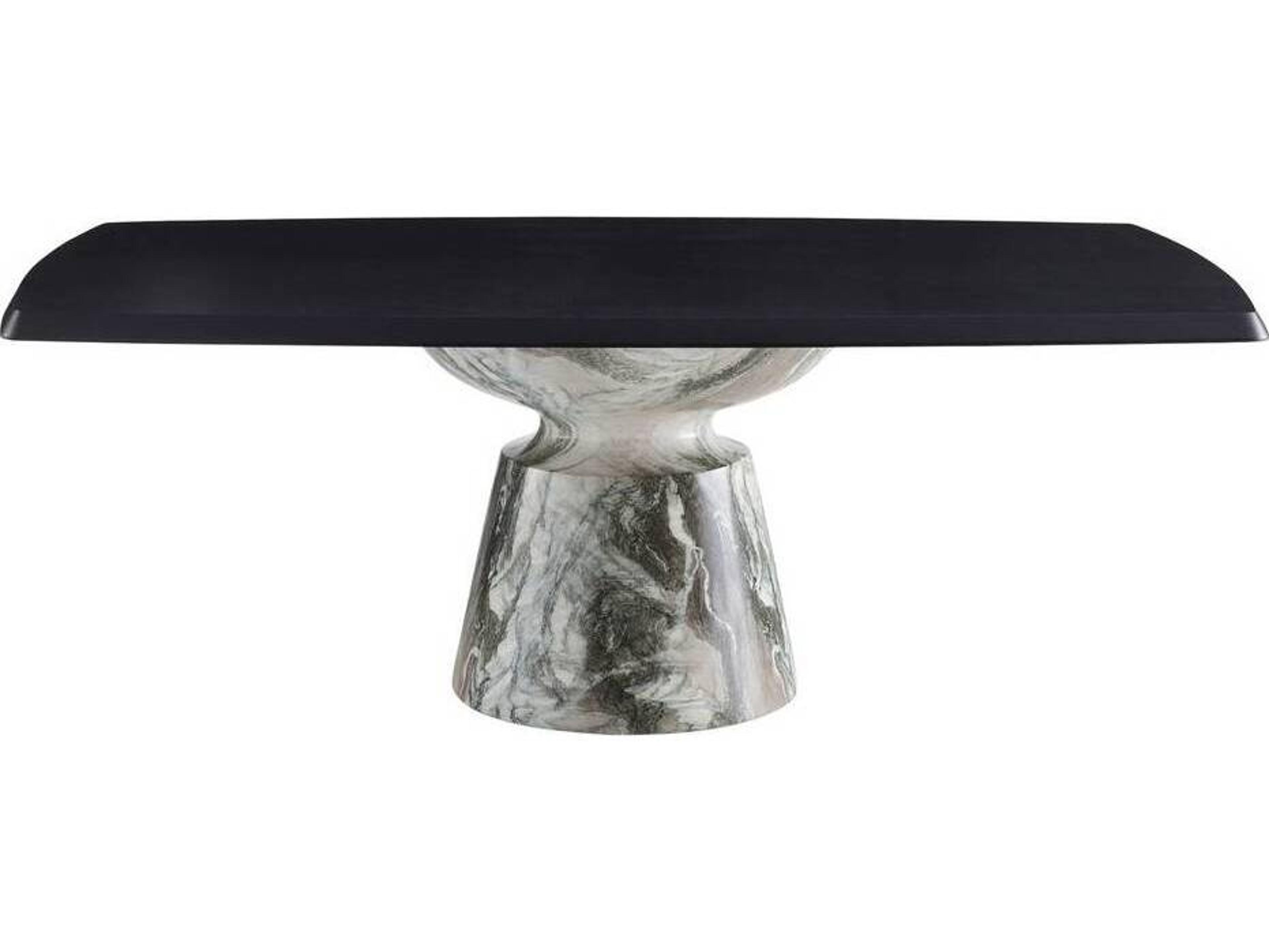 Arteriors Forgey Dining Table with Faux Marble Base